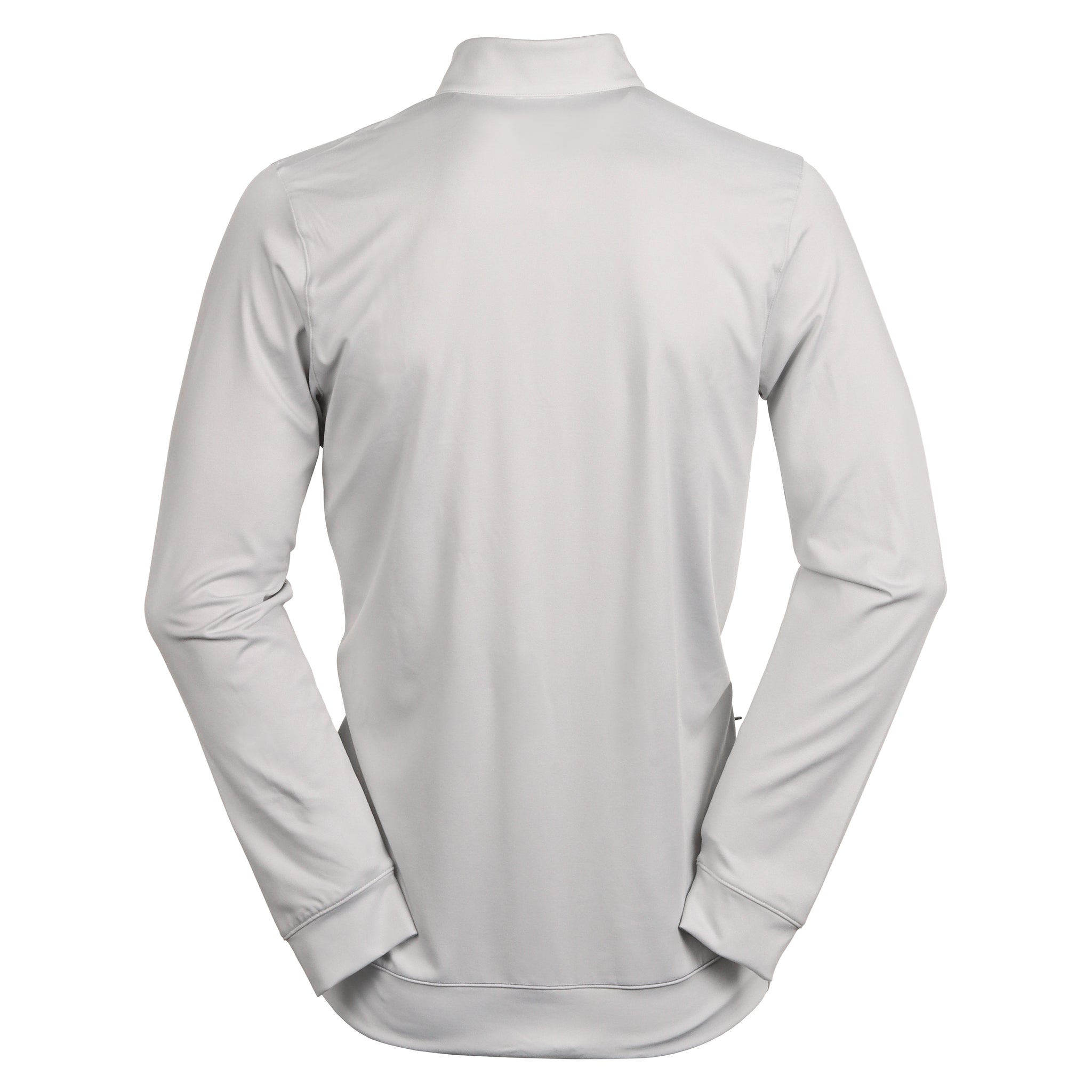 Puma Golf Pure Colourblock 1/4 Zip Ash Grey/Deep Navy 01