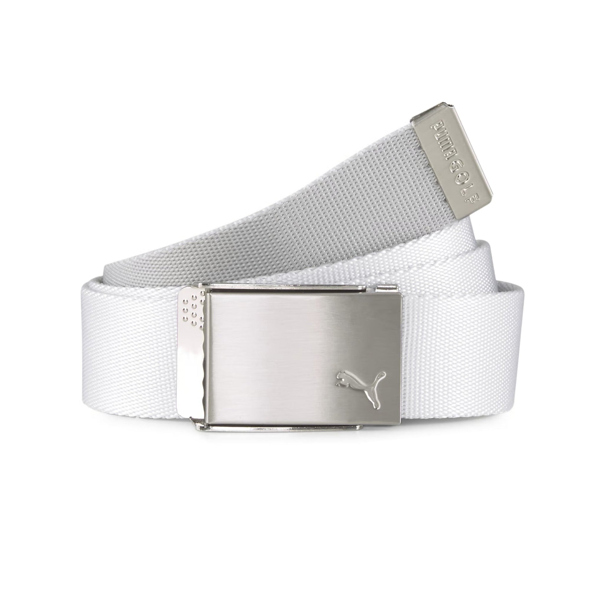 Puma Golf Reversible Web Belt Bright White 01