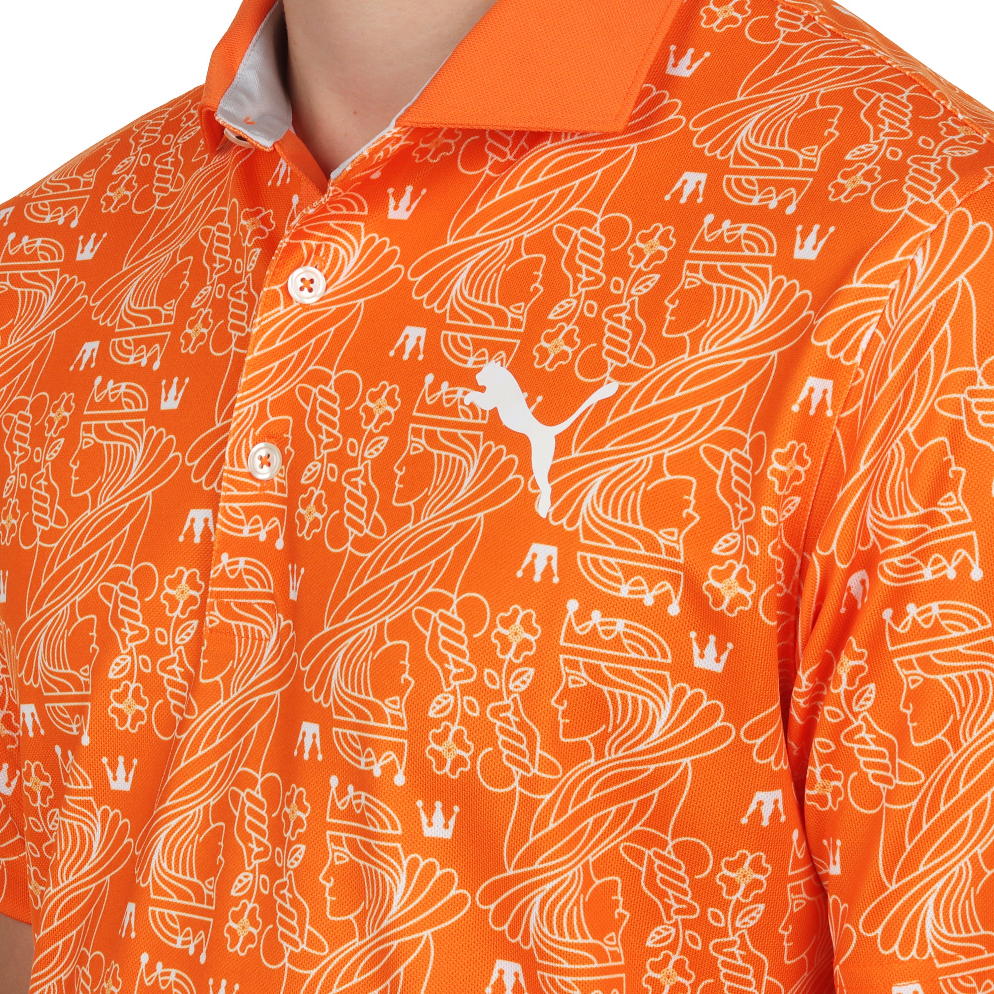 Puma Golf Royal Pique Polo Shirt