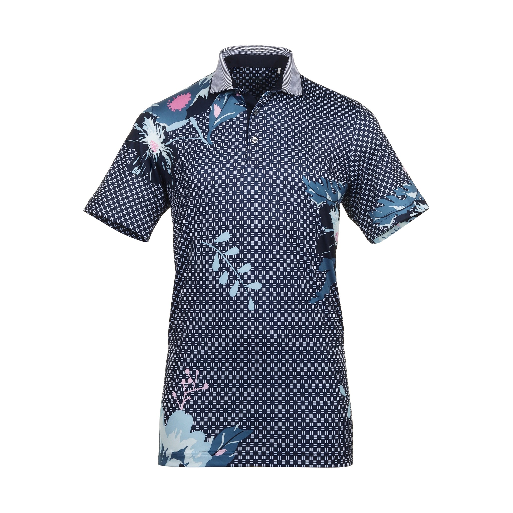 Puma Golf Terrance Polo Shirt Deep Navy 01