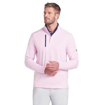Puma Golf X Arnold Palmer Elevated 1/4 Zip Pale Pink 03