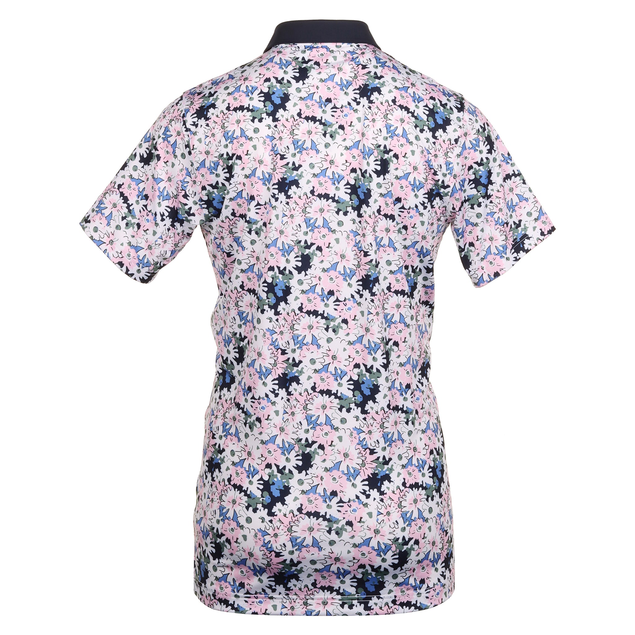 Puma Golf X Arnold Palmer Floral Shirt White Glow/Deep Navy 01