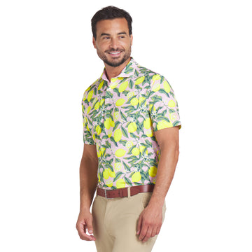 Puma Golf X Arnold Palmer Lemon Branch Shirt Pale Pink 03