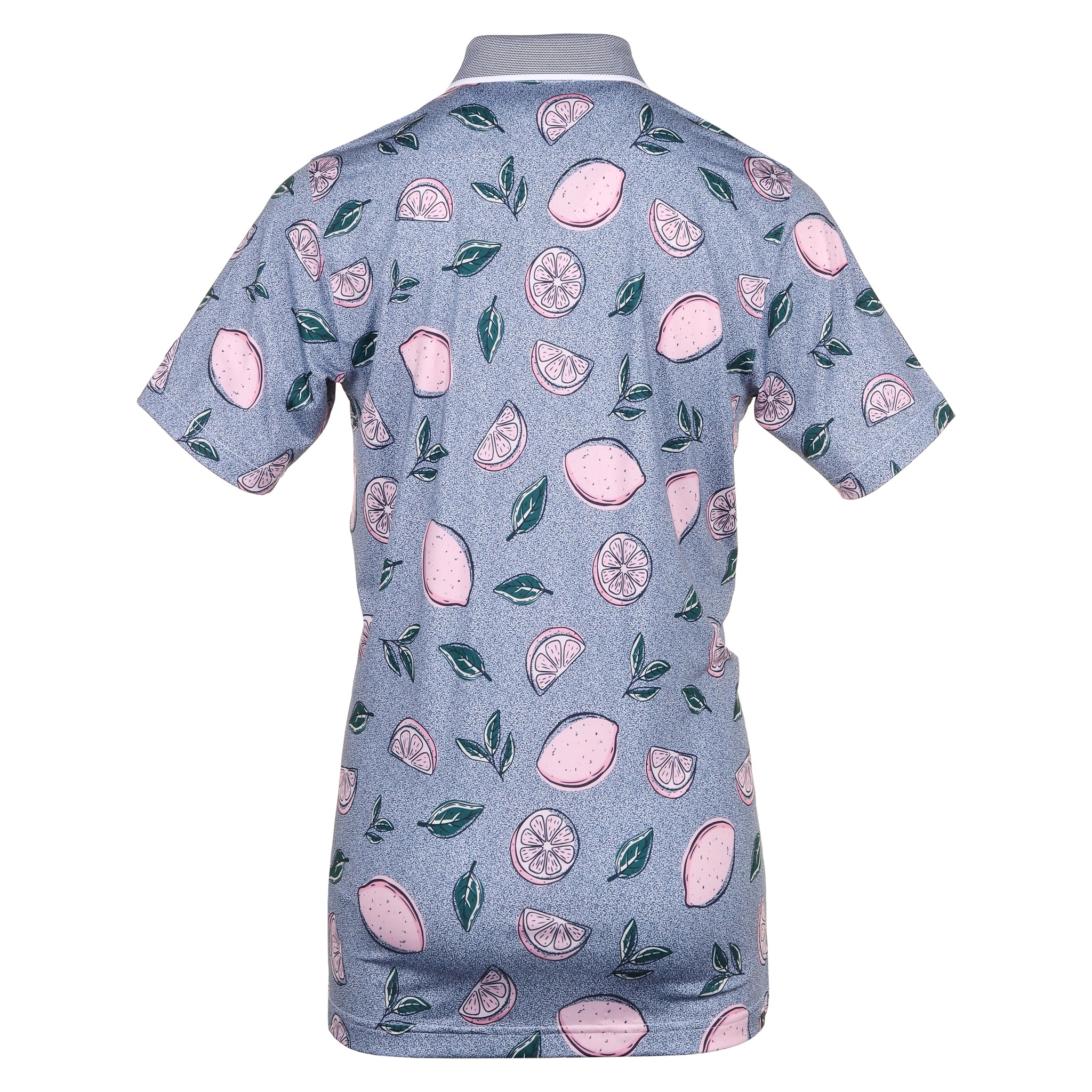 Puma Golf X Arnold Palmer Pink Lemonade Shirt Deep Navy 02