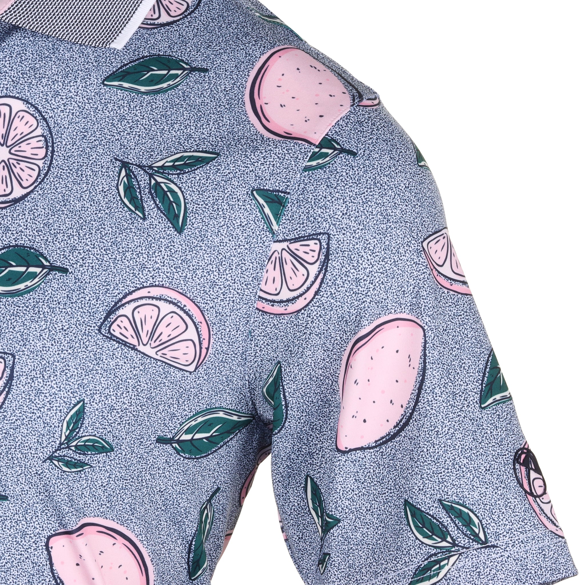 Puma Golf X Arnold Palmer Pink Lemonade Shirt Deep Navy 02