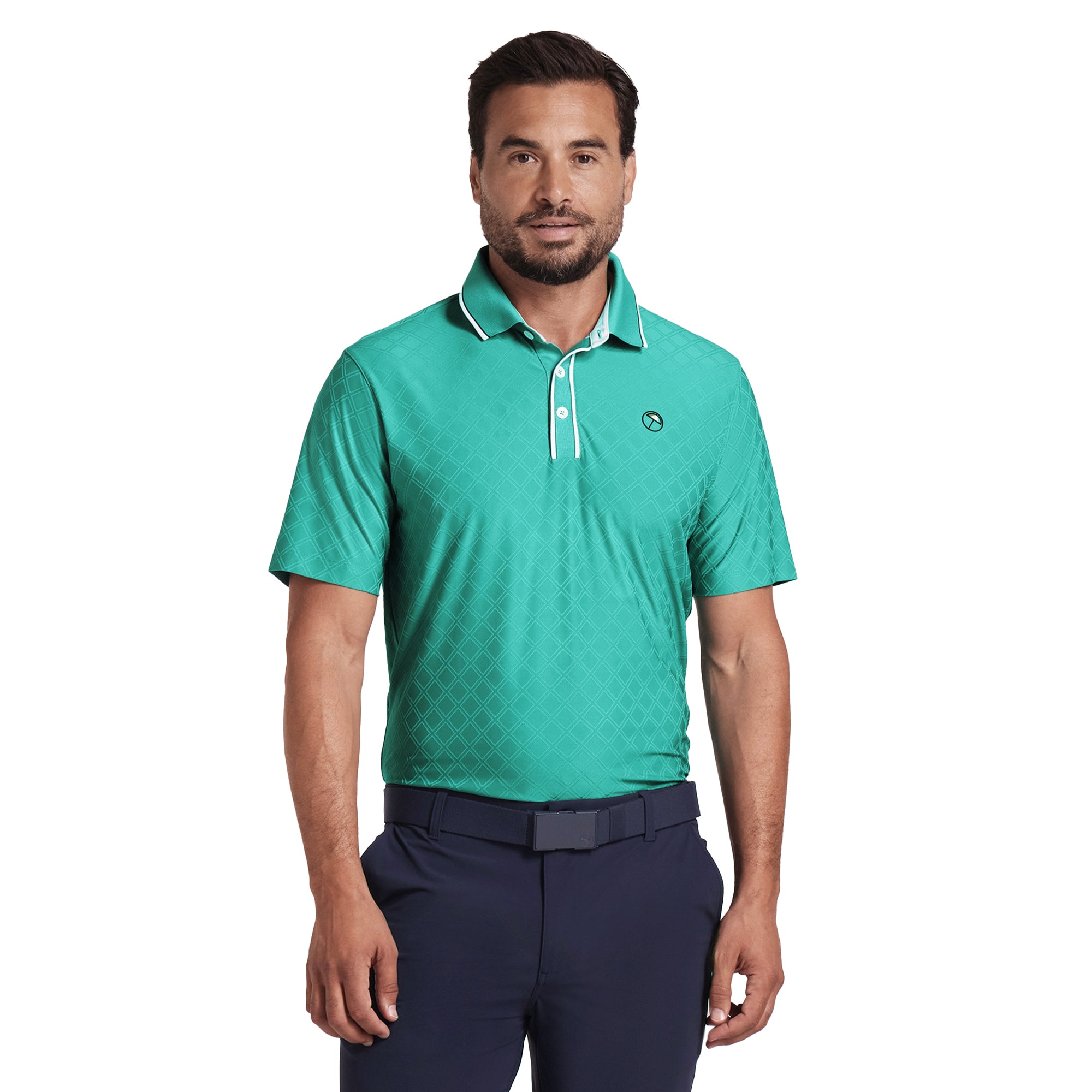 Puma Golf X Arnold Palmer Tipped Jacquard Shirt - Sparkling