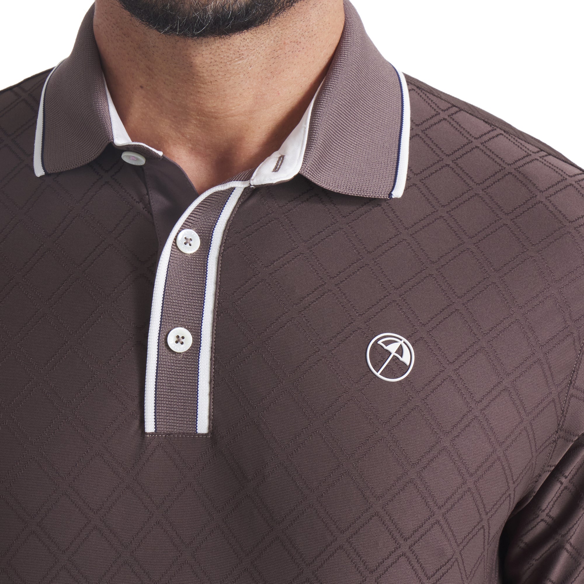 Puma Golf X Arnold Palmer Tipped Jacquard Shirt