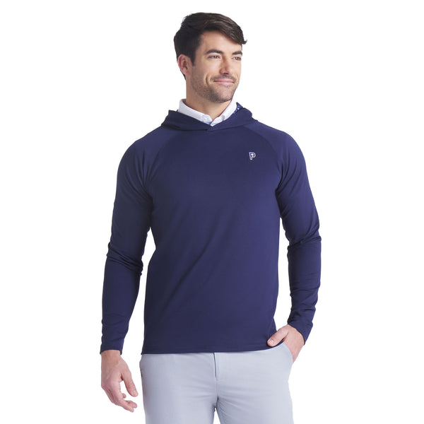 メンズウェア PUMA GOLF Puma Golf x PTC Cloudspun Tech Hoodie - Deep Navy 02 - 633736