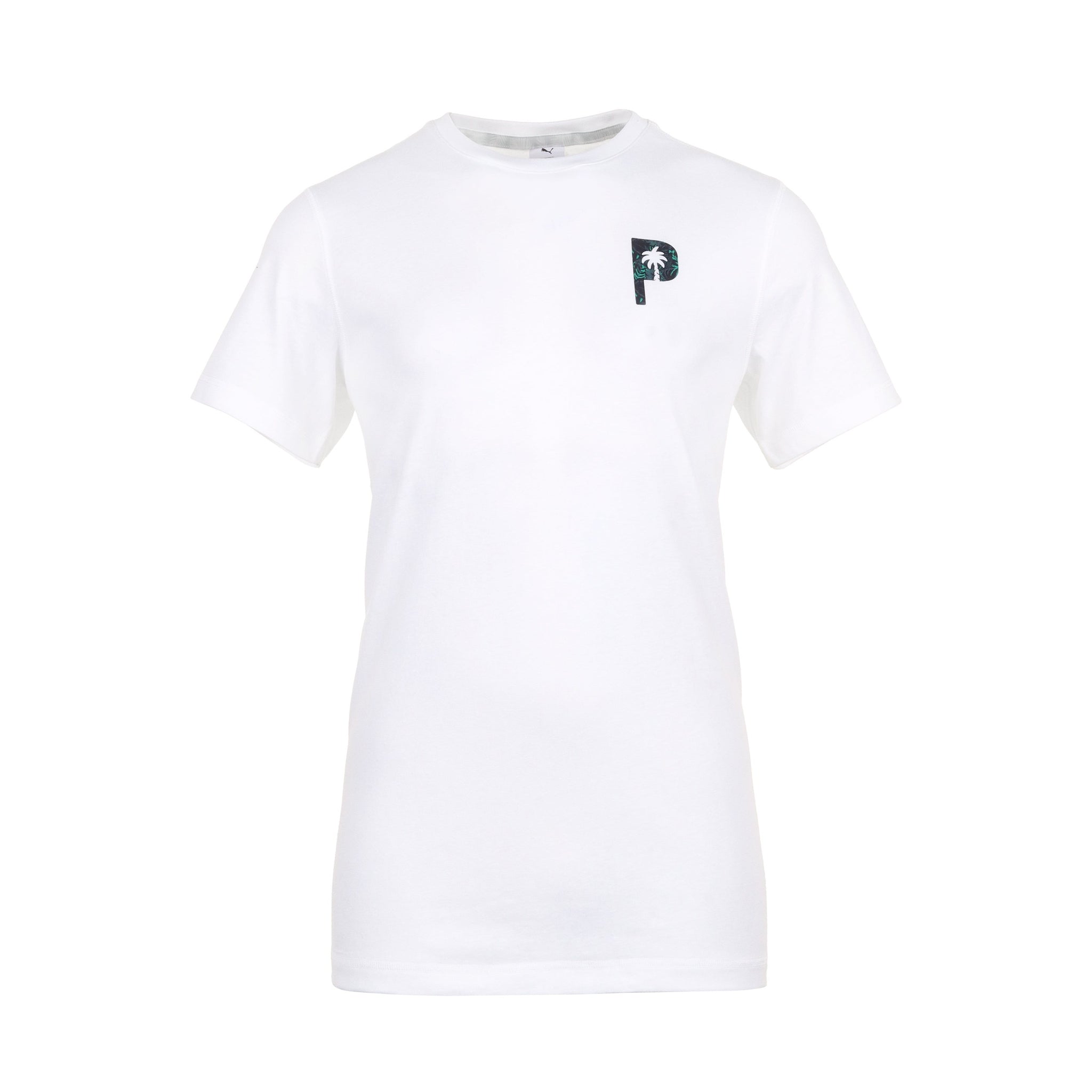 Puma Golf x PTC Glitch Graphic Tee White Glow 01