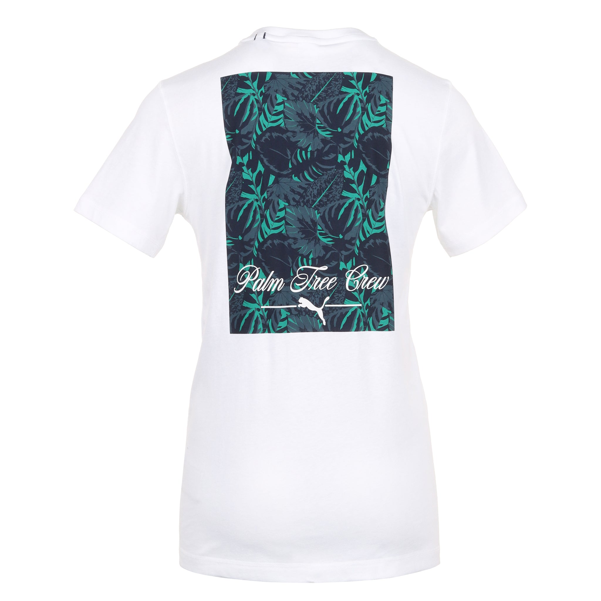 Puma Golf x PTC Glitch Graphic Tee White Glow 01