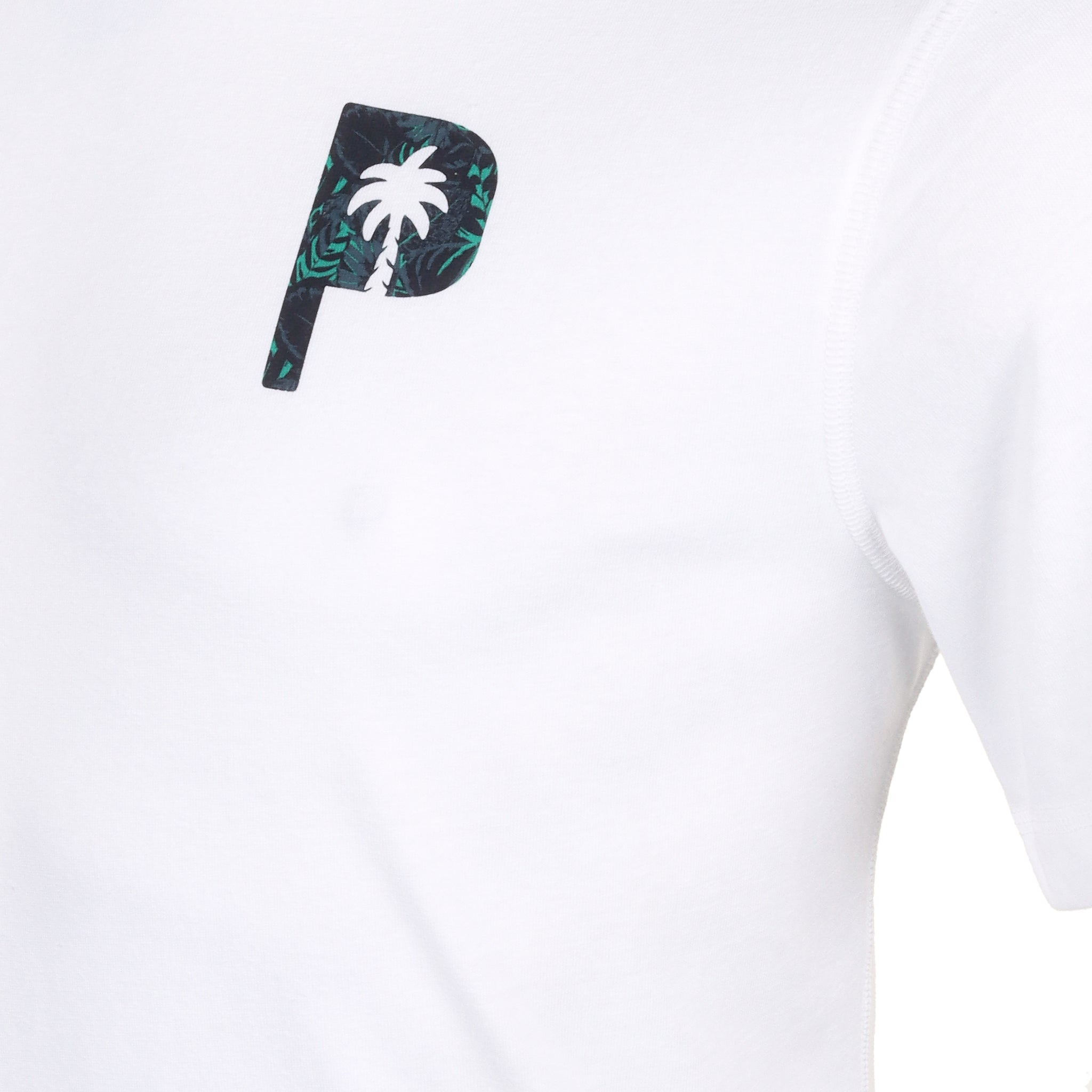 Puma Golf x PTC Glitch Graphic Tee White Glow 01