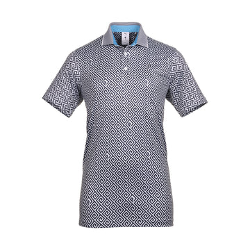 Puma Golf x PTC Resort Shirt Deep Navy/White Glow 01