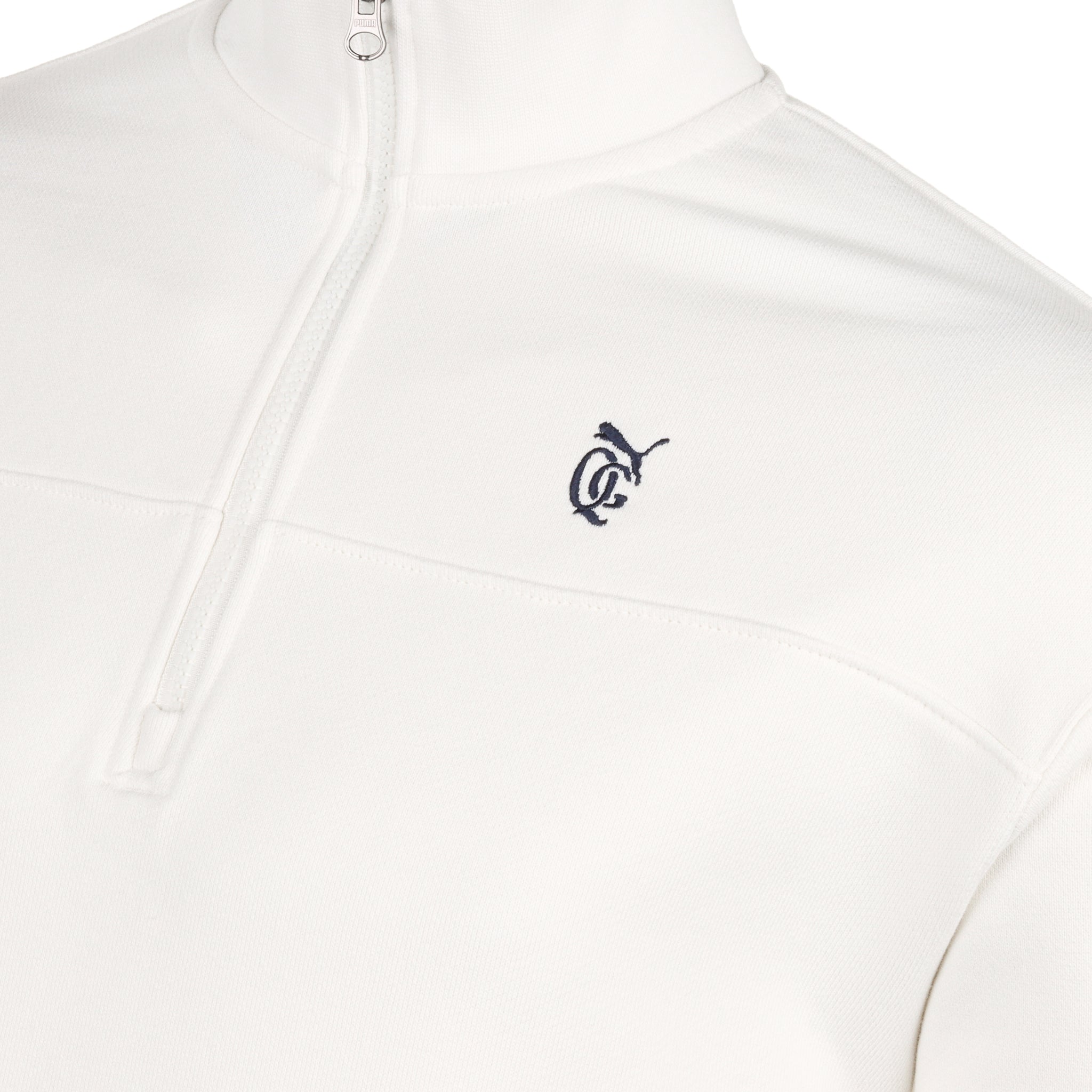 Puma Golf x QGC 1/4 Zip Warm White 01