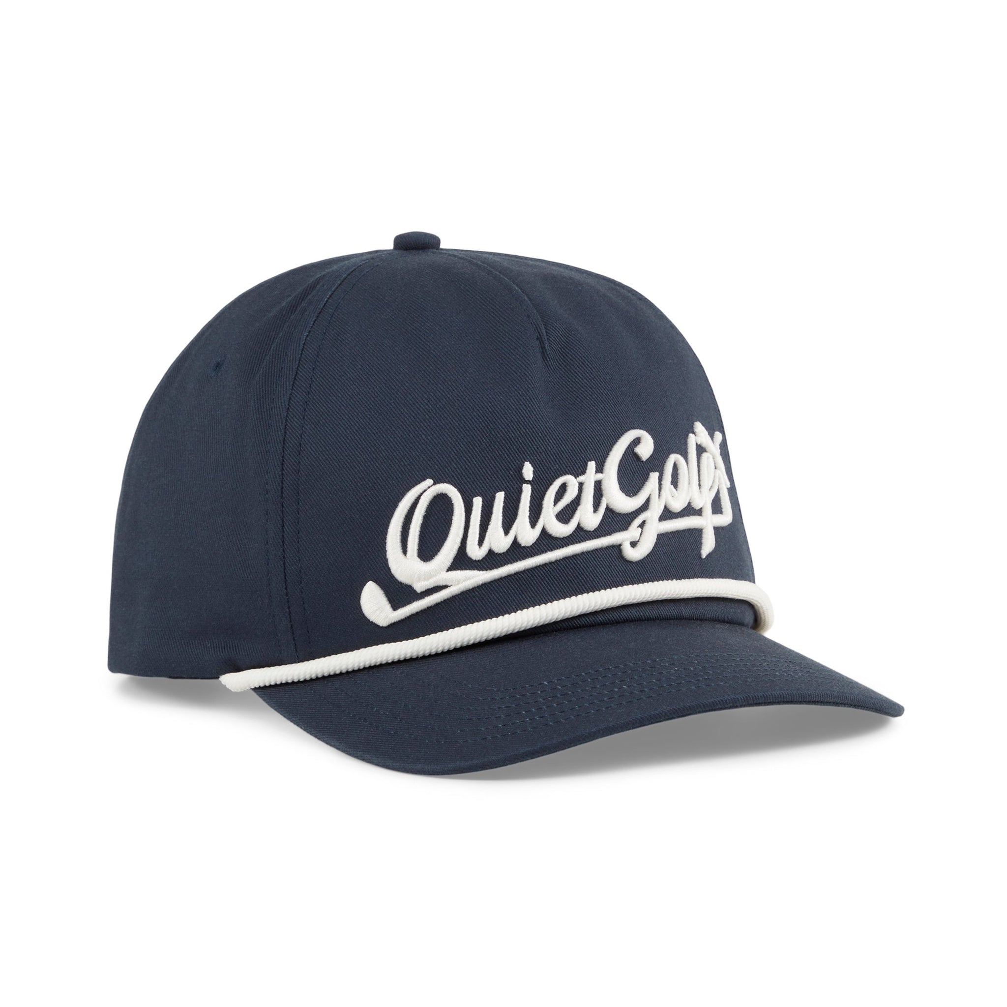 Puma Golf x QGC Rope Cap Dark Night/Warm White 02