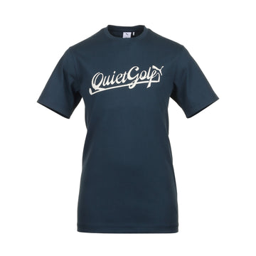 Puma Golf x QGC Script Graphic Tee Dark Night 01