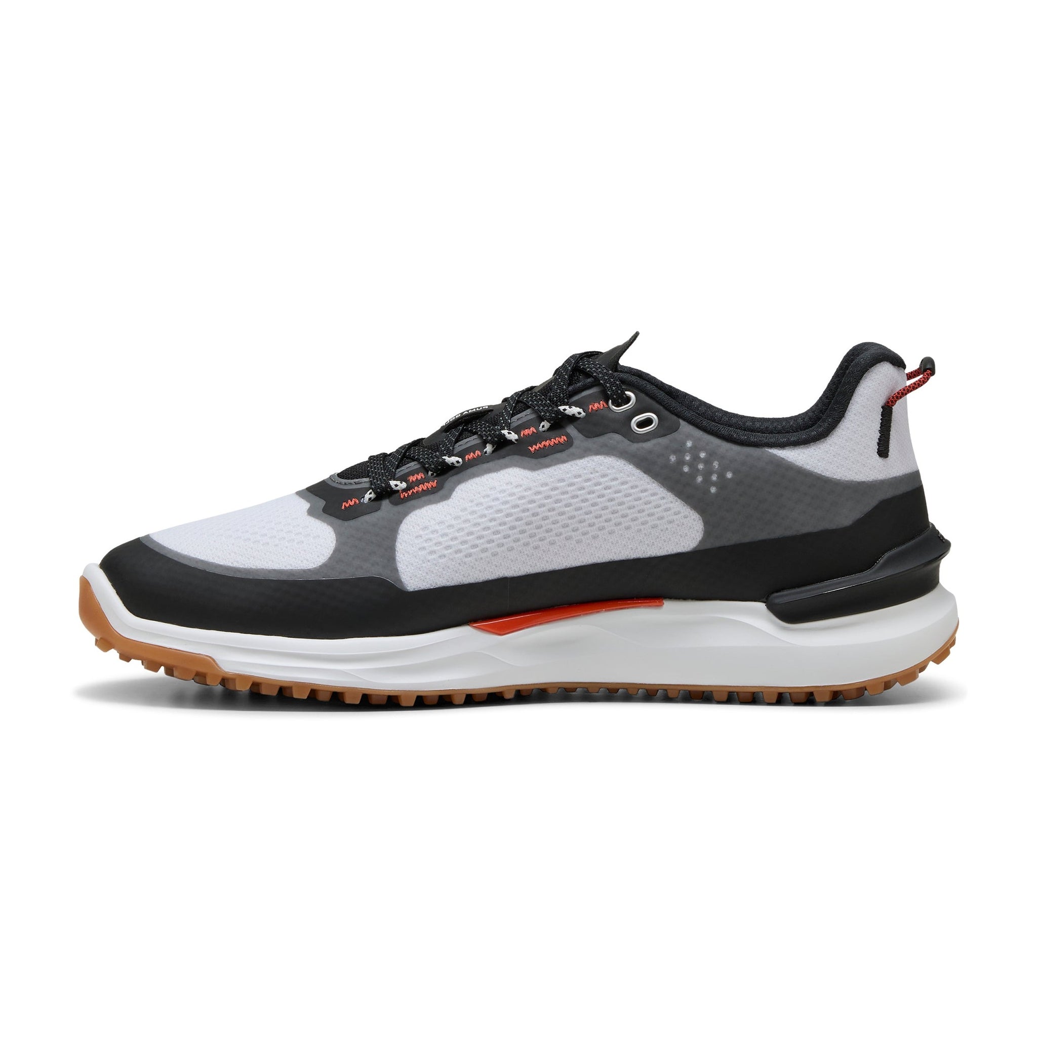 Puma Ignite Elevate X Golf Shoes White/Black/Gum 01
