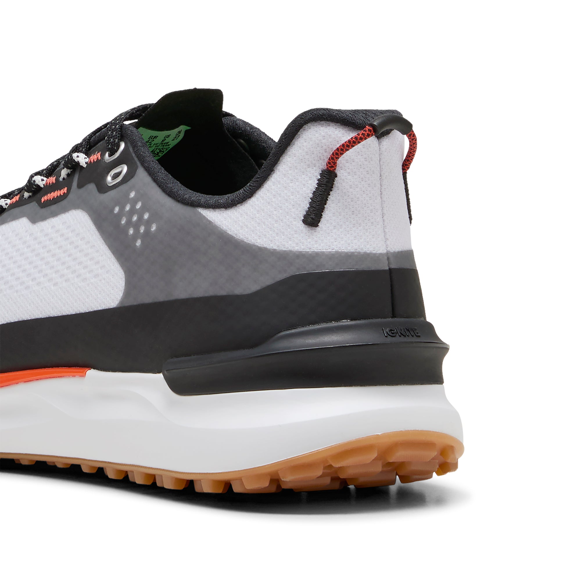 Puma Ignite Elevate X Golf Shoes White/Black/Gum 01