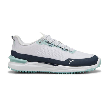 Puma Ignite Elevate X Golf Shoes White/Navy/Mint 05