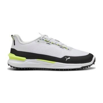 Puma Ignite Elevate X Golf Shoes White/Black/Yellow 09