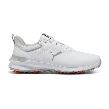 Puma Ignite Innovate Leather Golf Shoes Puma White/Ash Grey 01