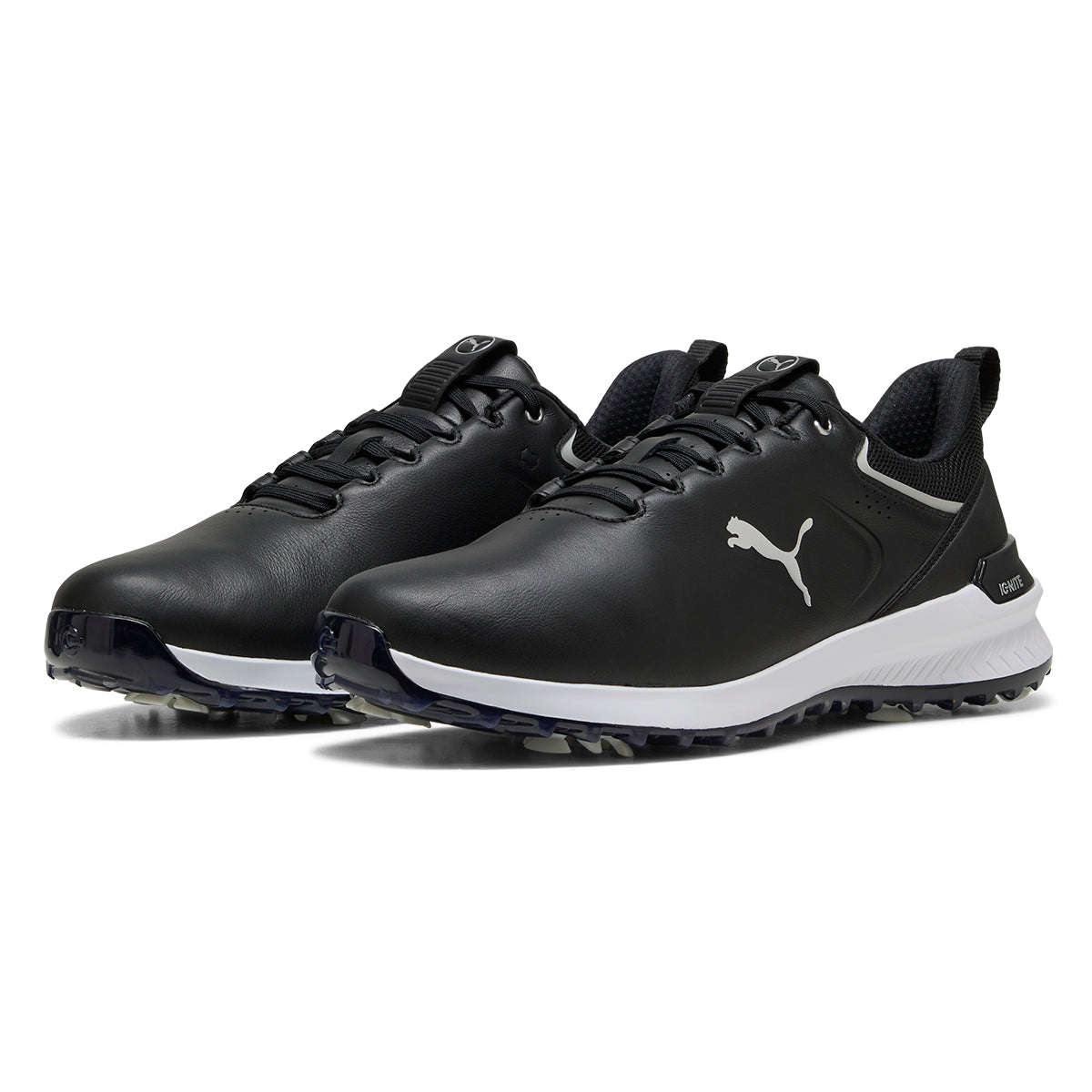 Puma Ignite Innovate Leather Golf Shoes Puma Black/Puma Silver 02