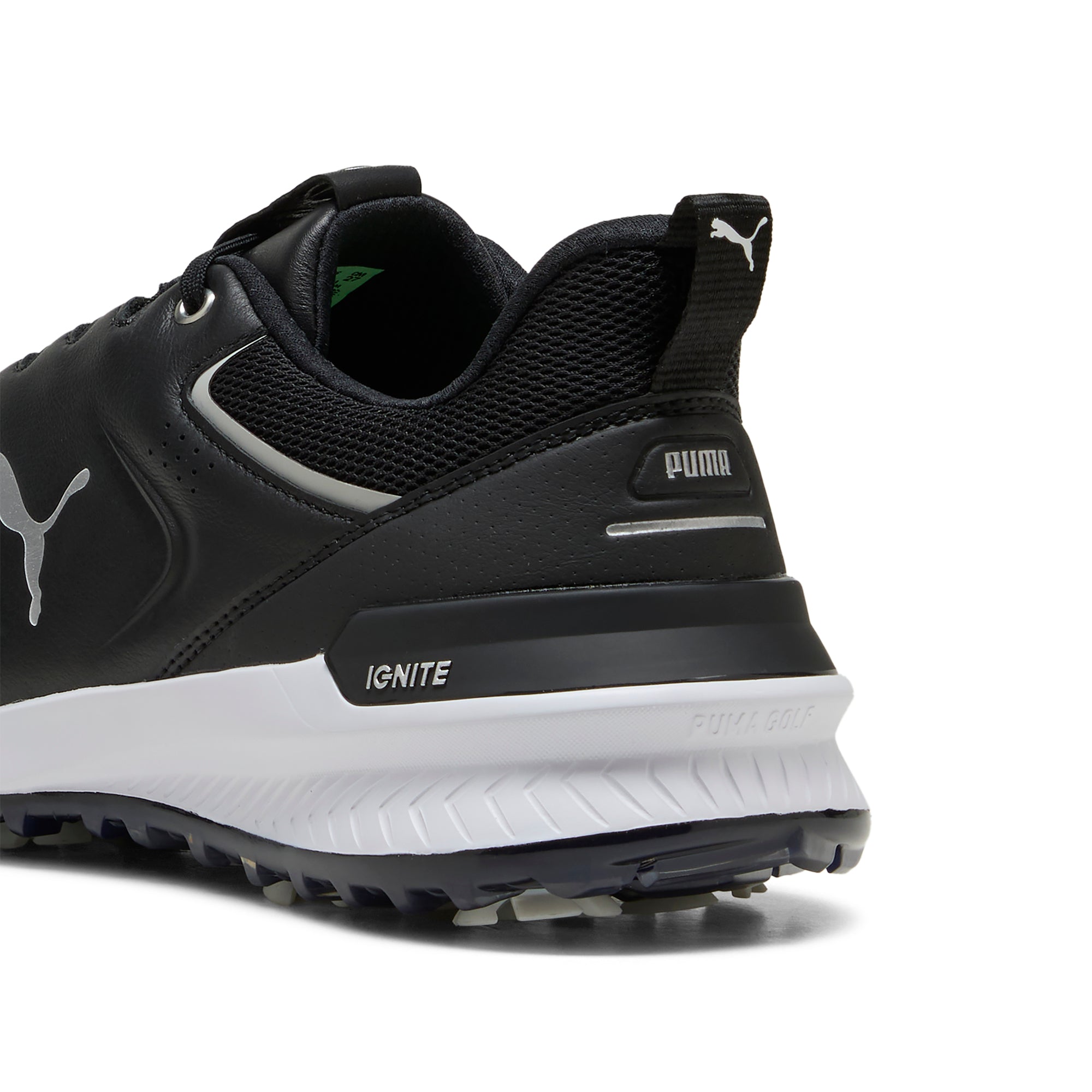 Puma Ignite Innovate Leather Golf Shoes Puma Black/Puma Silver 02