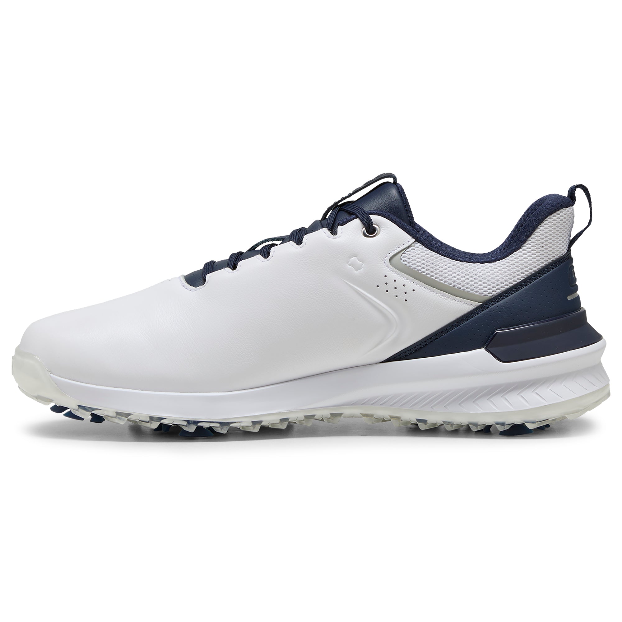 Puma Ignite Innovate Leather Golf Shoes Puma White/Deep Navy 03