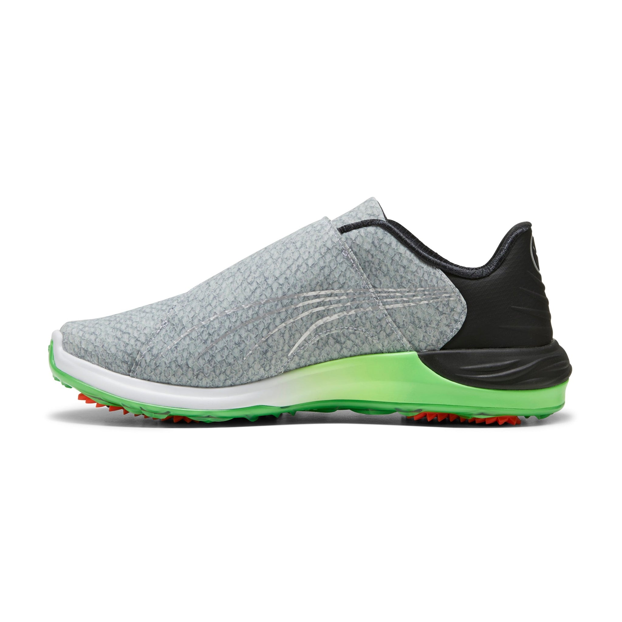 Puma Phantomcat Nitro Disc Golf Shoes White/Black/Fluro Green 01