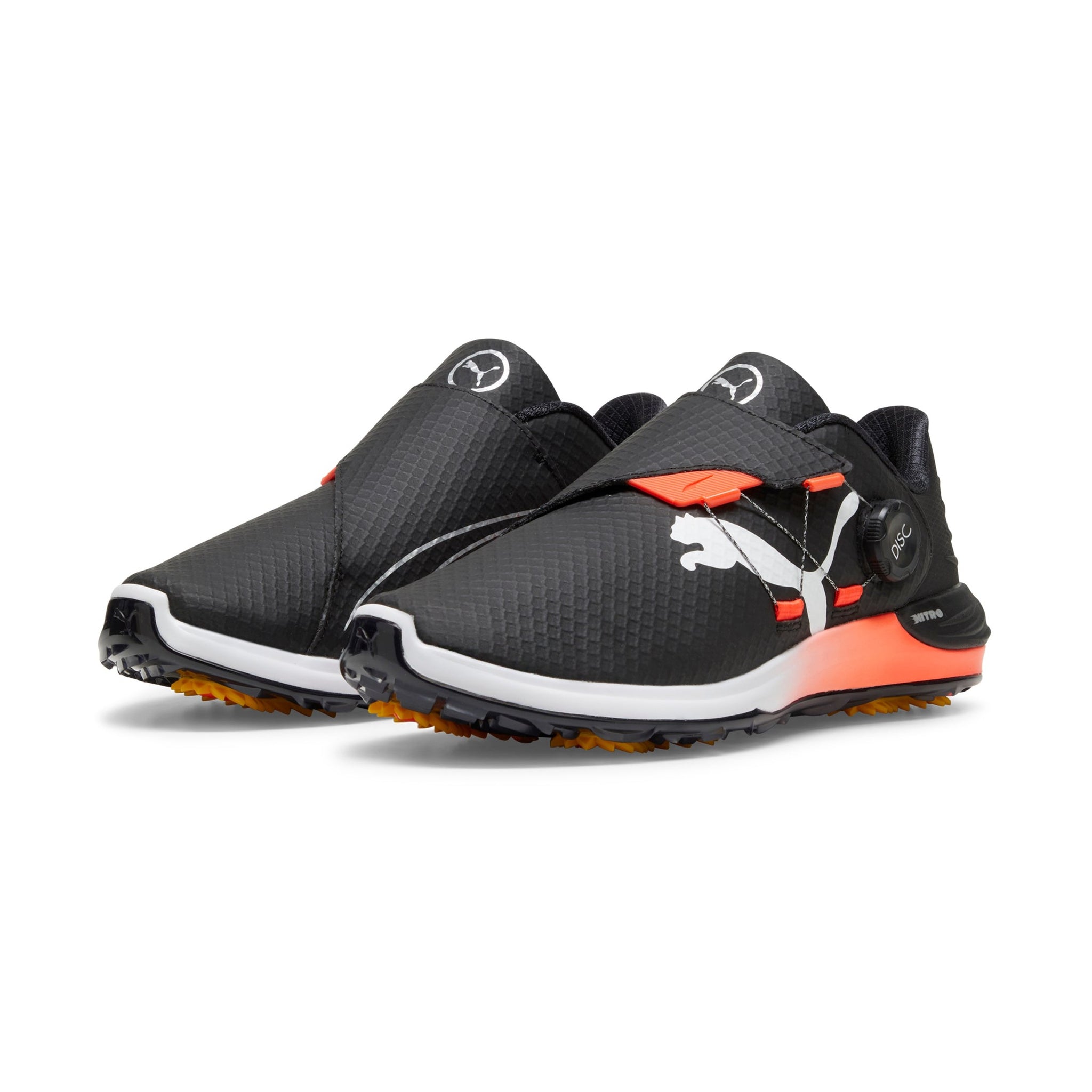 Puma Phantomcat Nitro Disc Golf Shoes Black/Red Blast 03
