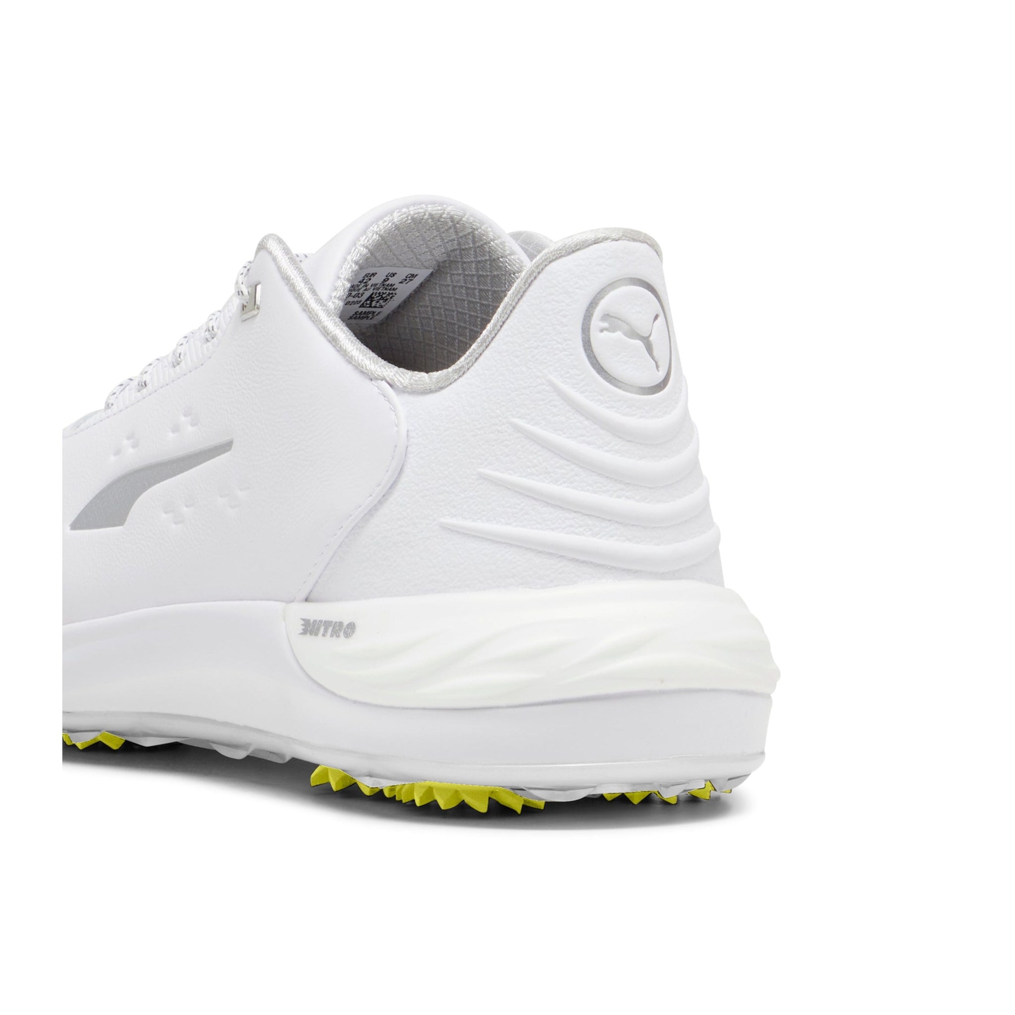 Puma Phantomcat Nitro+ Golf Shoes White/Silver/Ash Grey 03