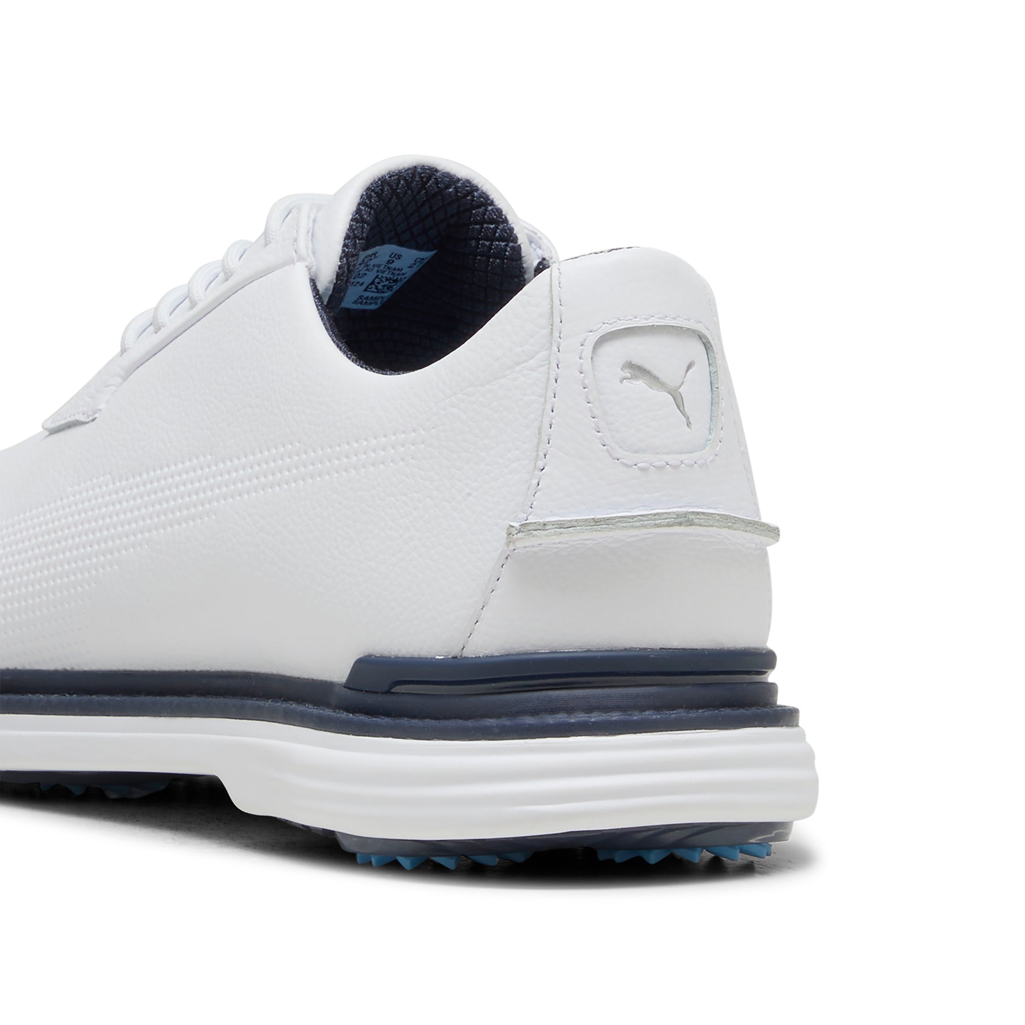 Puma Royale Golf Shoes White/Navy/Light Blue 02