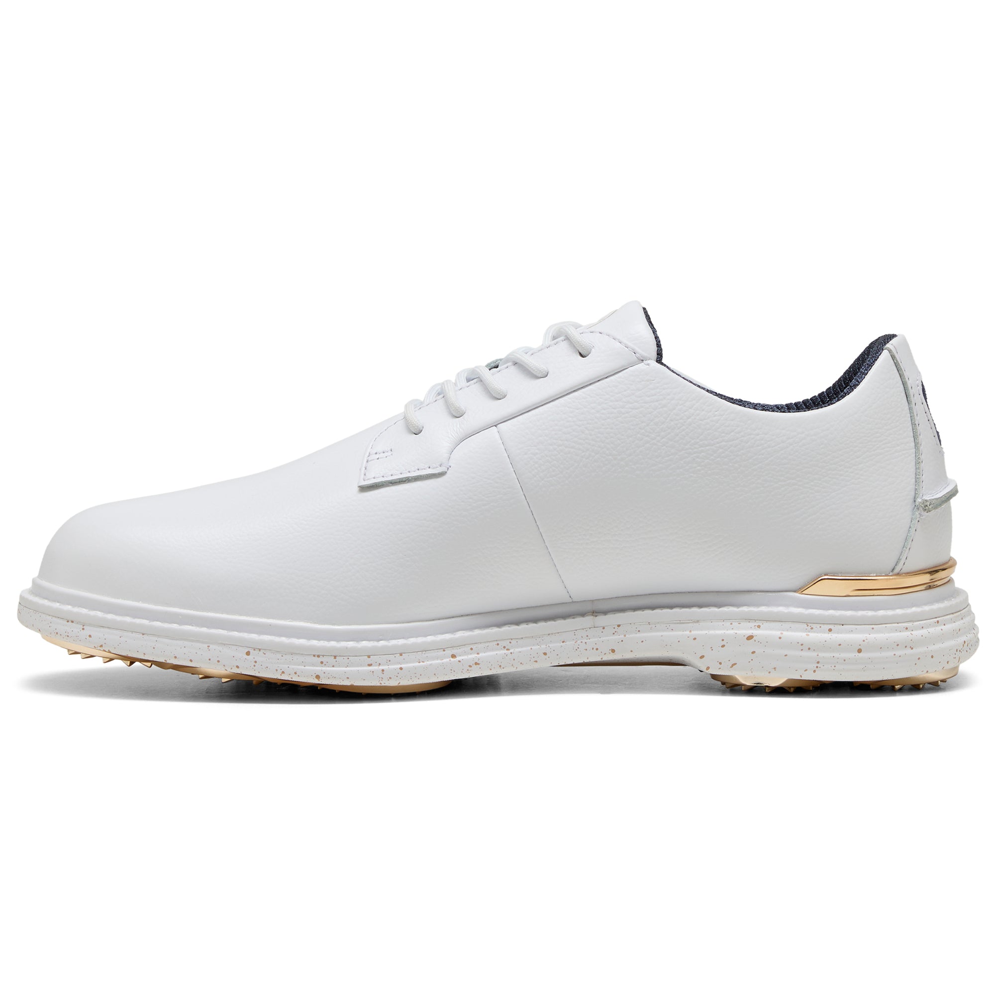Puma Royale The Players LE Golf Shoes White/Navy/Gold 01
