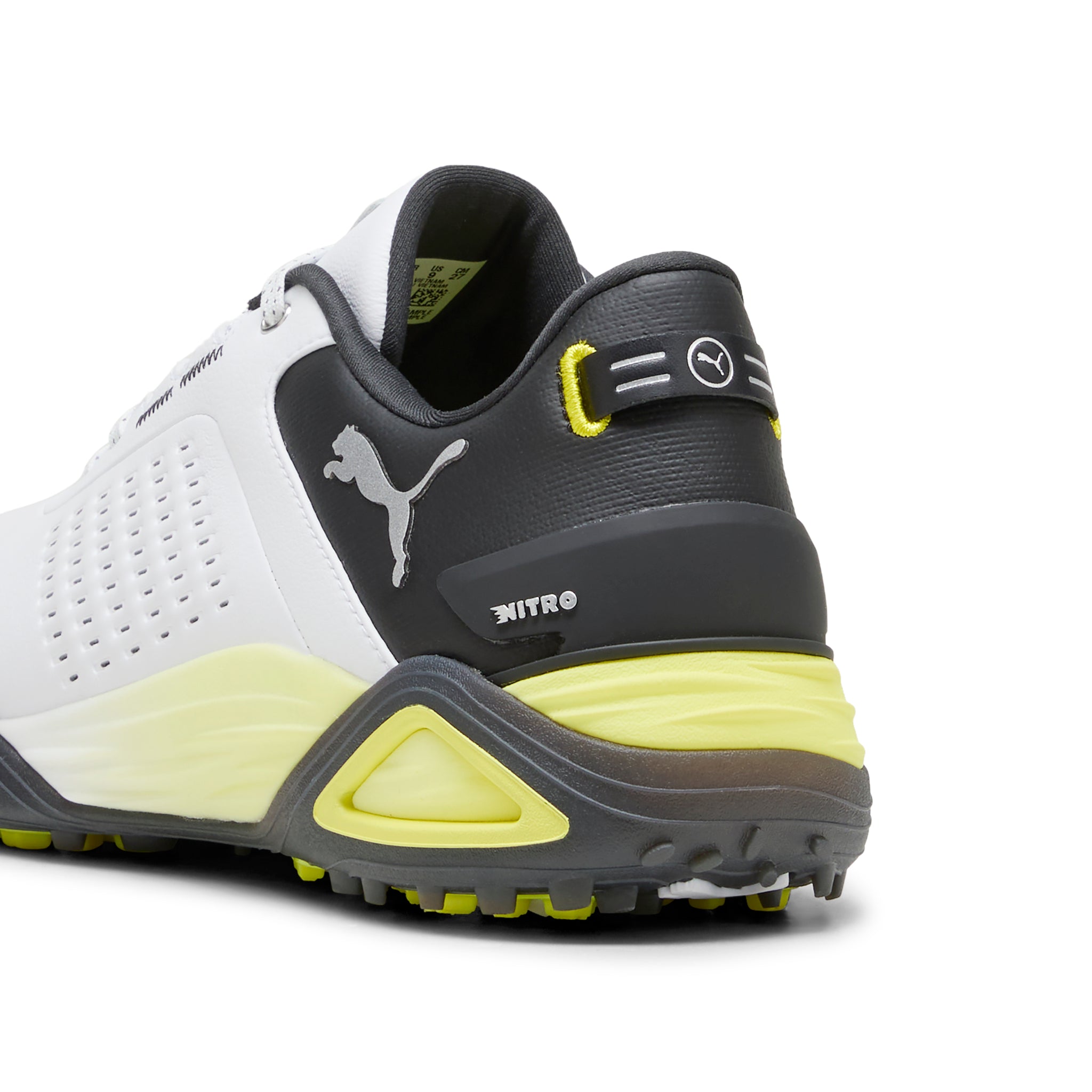 Puma Shadowcat Nitro Leather Golf Shoes Puma White/Puma Black 04
