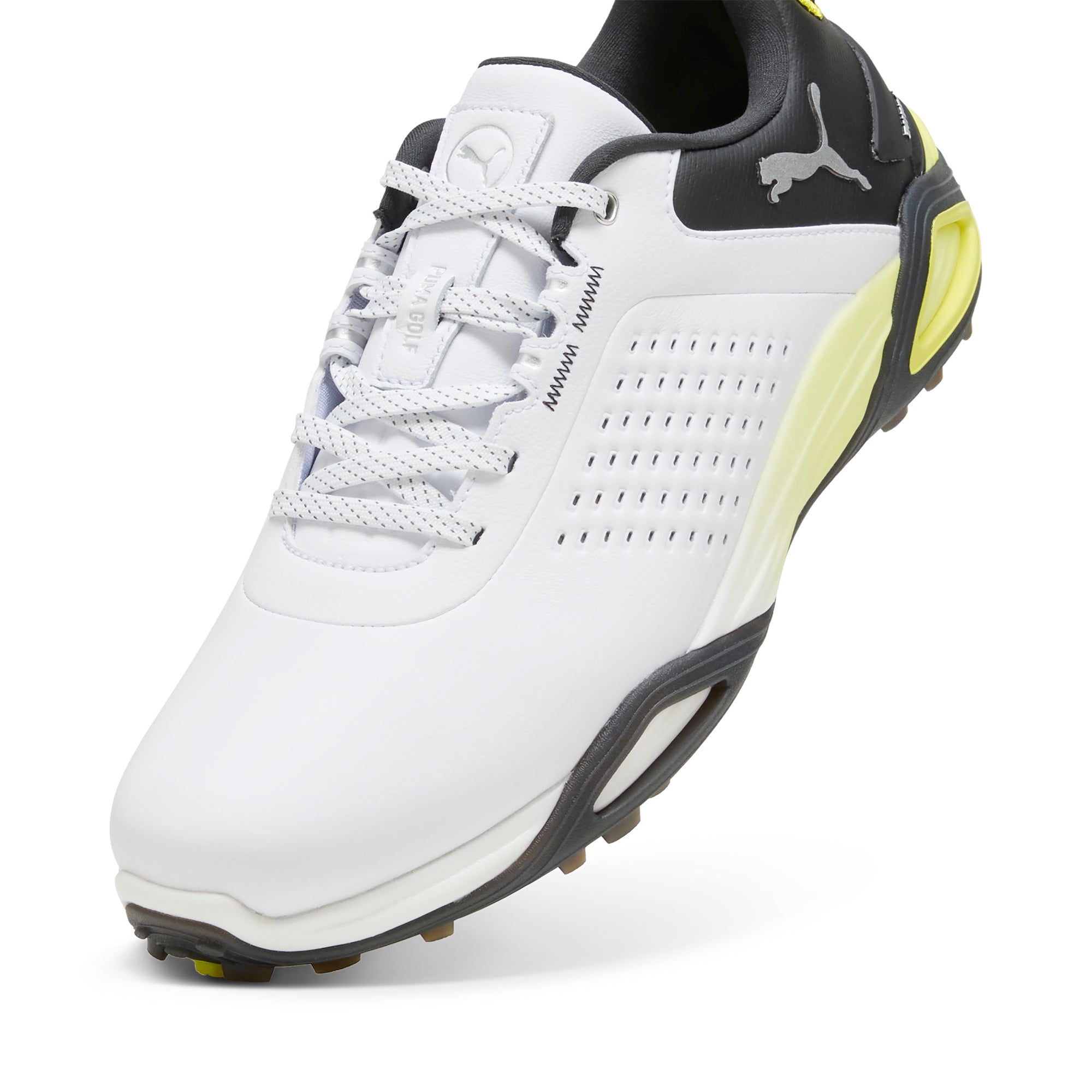 Puma Shadowcat Nitro Leather Golf Shoes Puma White/Puma Black 04