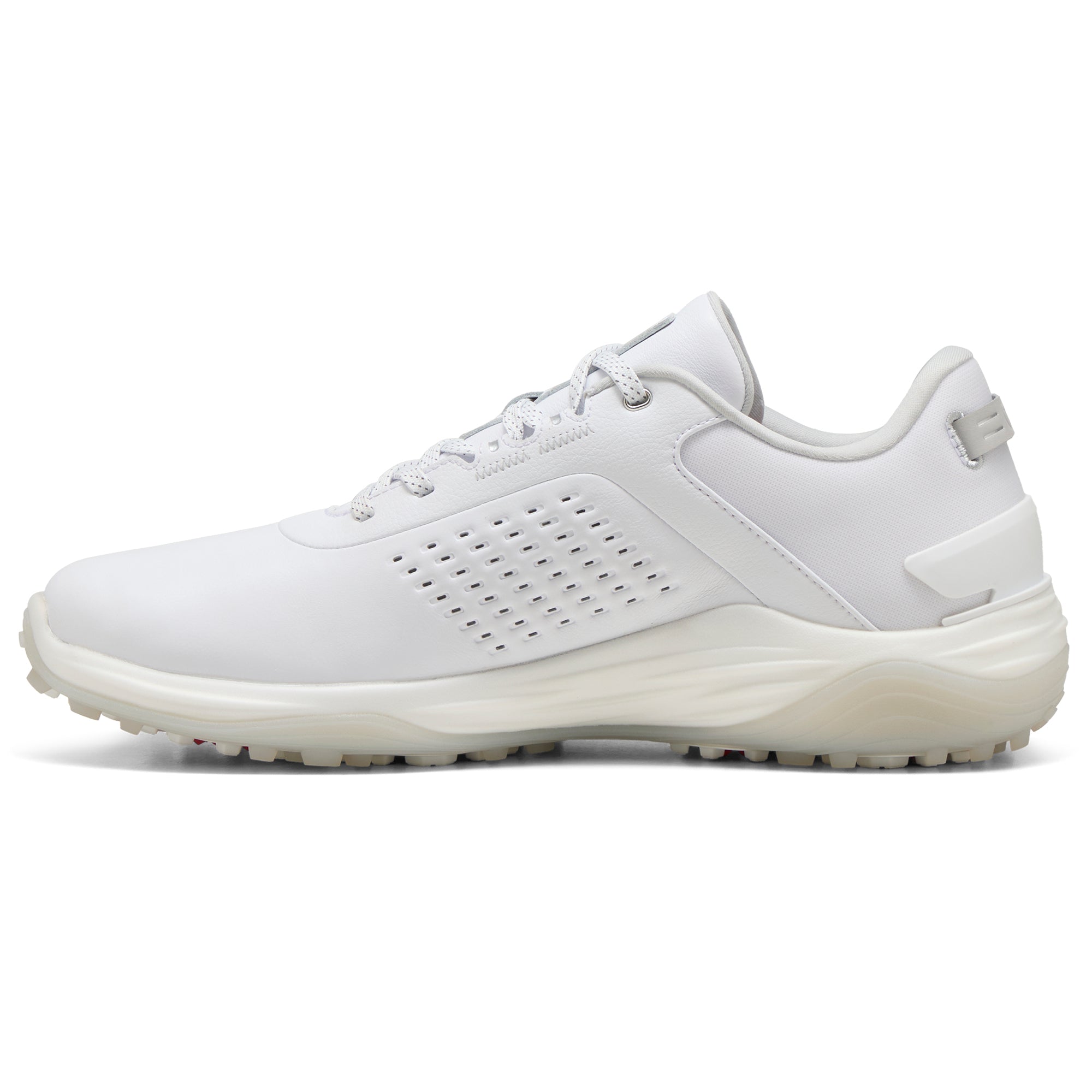 Puma Shadowcat Nitro Leather Golf Shoes Puma White/Ash Grey 01