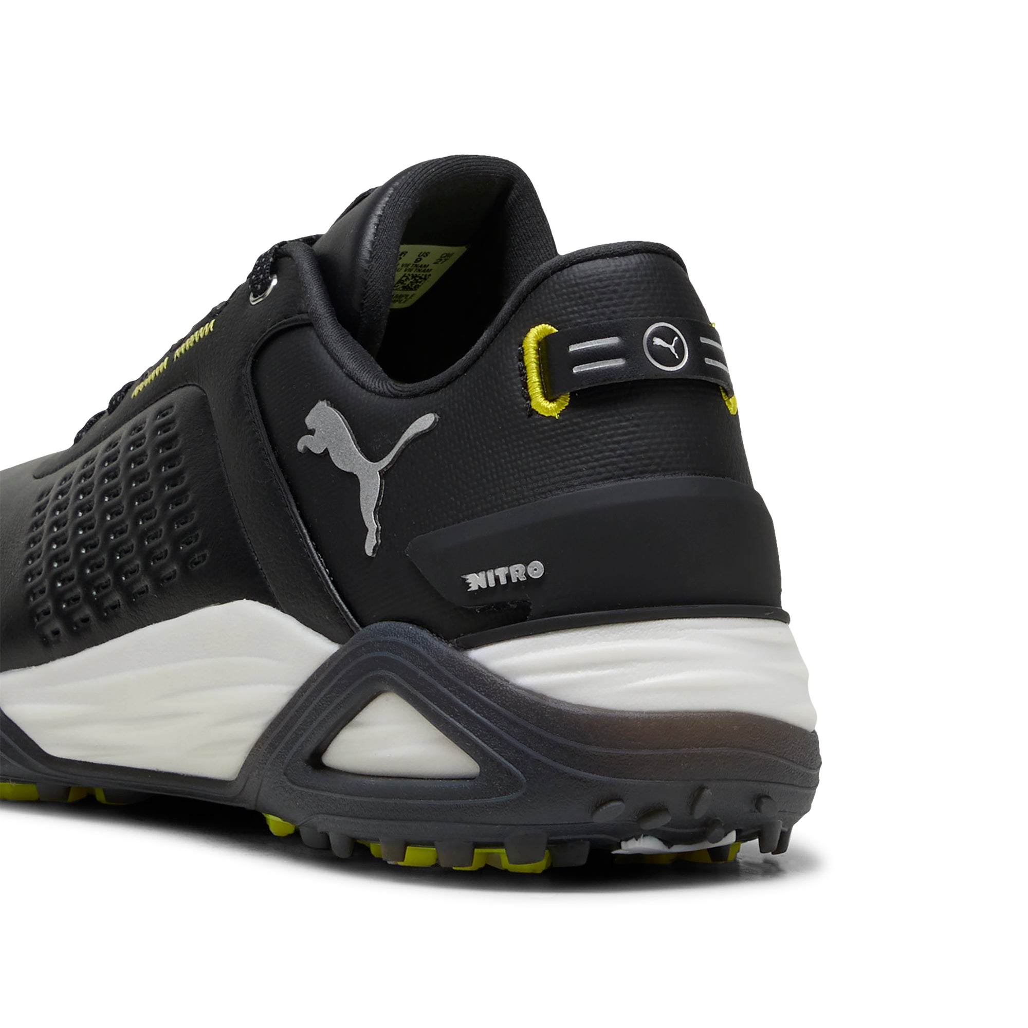 Puma Shadowcat Nitro Leather Golf Shoes Puma Black/Puma White 02