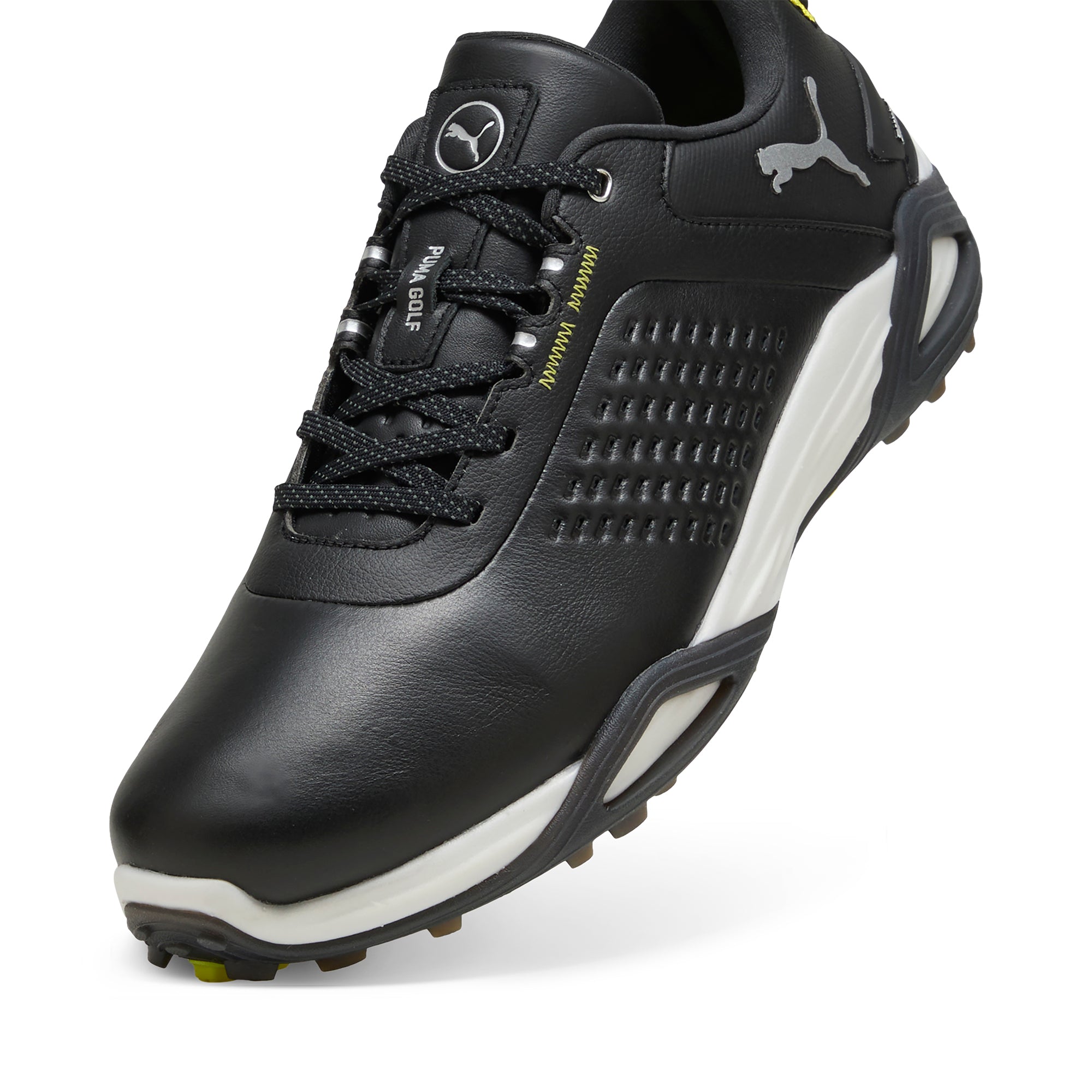 Puma Shadowcat Nitro Leather Golf Shoes Puma Black/Puma White 02