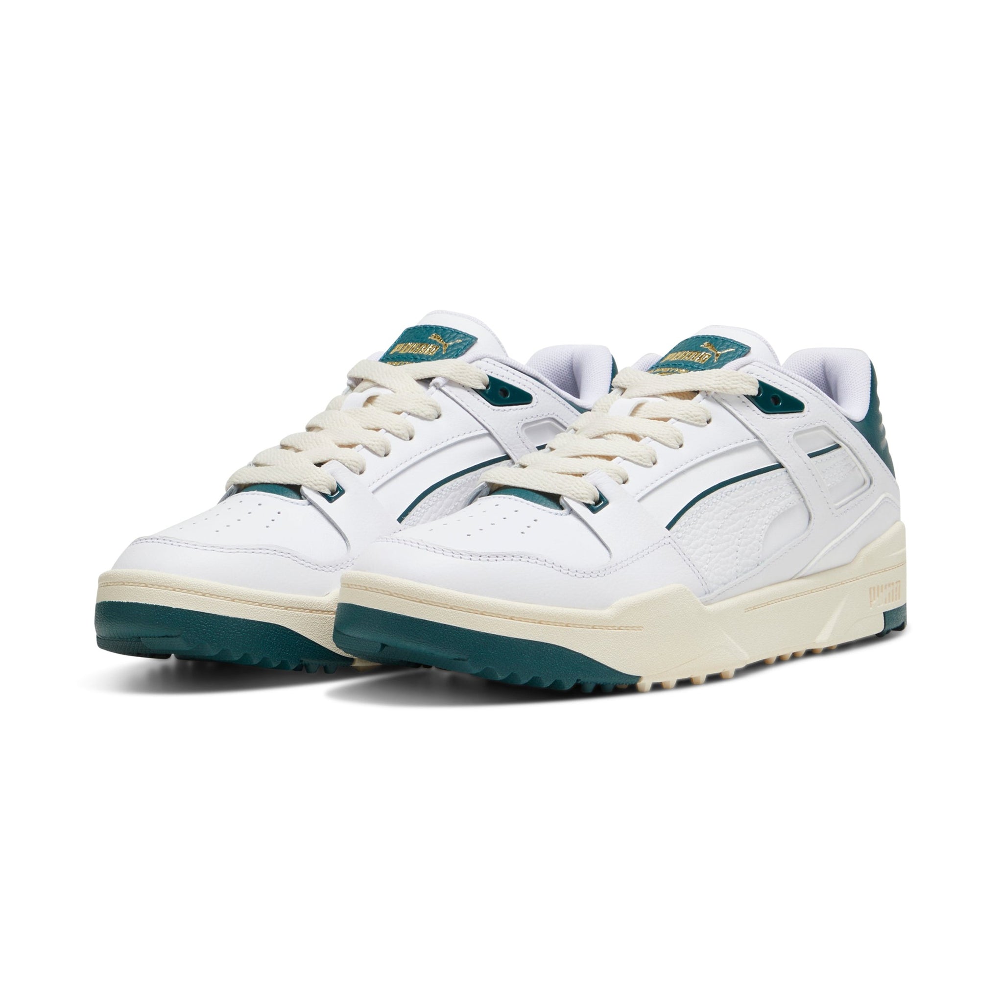 Puma Slipstream Golf Shoes White/Varsity Green 03