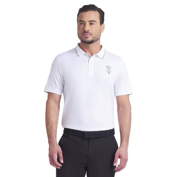 Puma x AC Milan Golf Club Polo Shirt - White Glow 01 - 633748-01