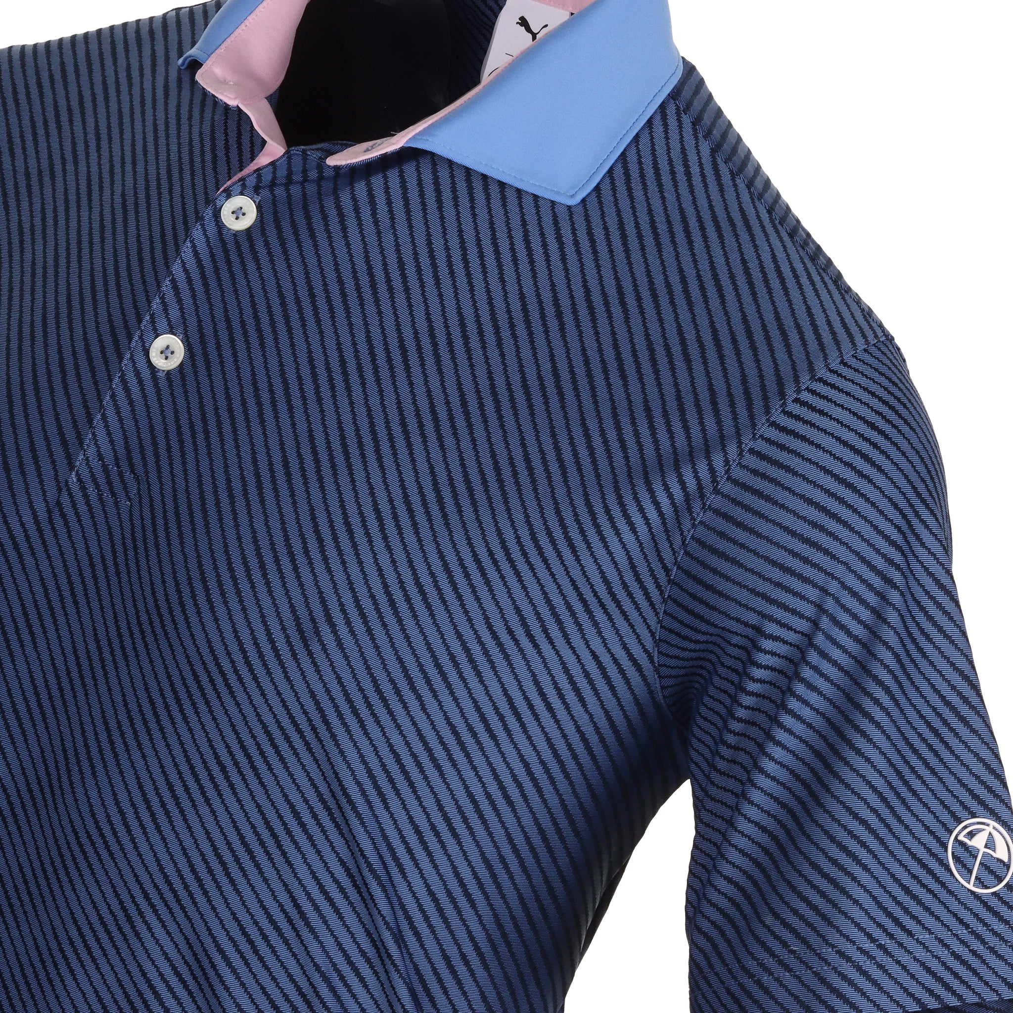 Puma Golf X Arnold Palmer Jacquard Stripe Shirt