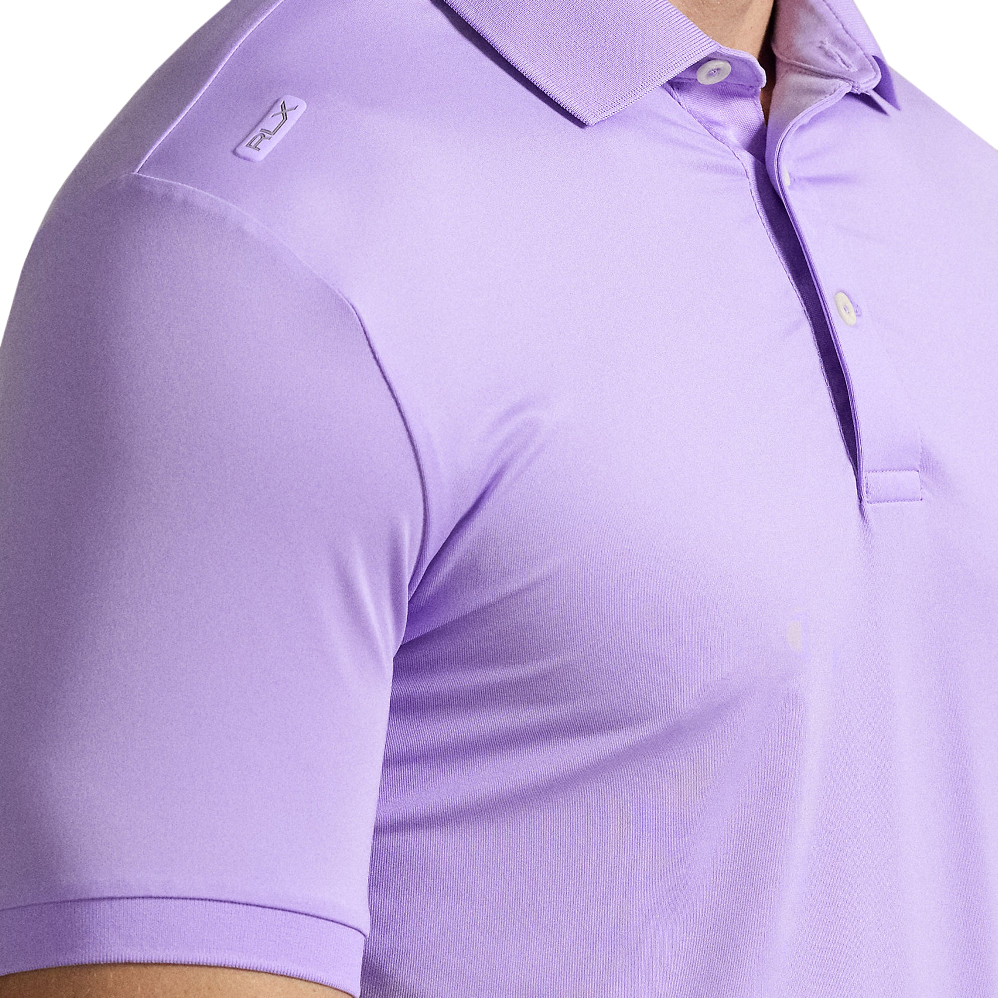 RLX Ralph Lauren Airflow Performance Polo Shirt Powder Purple 010