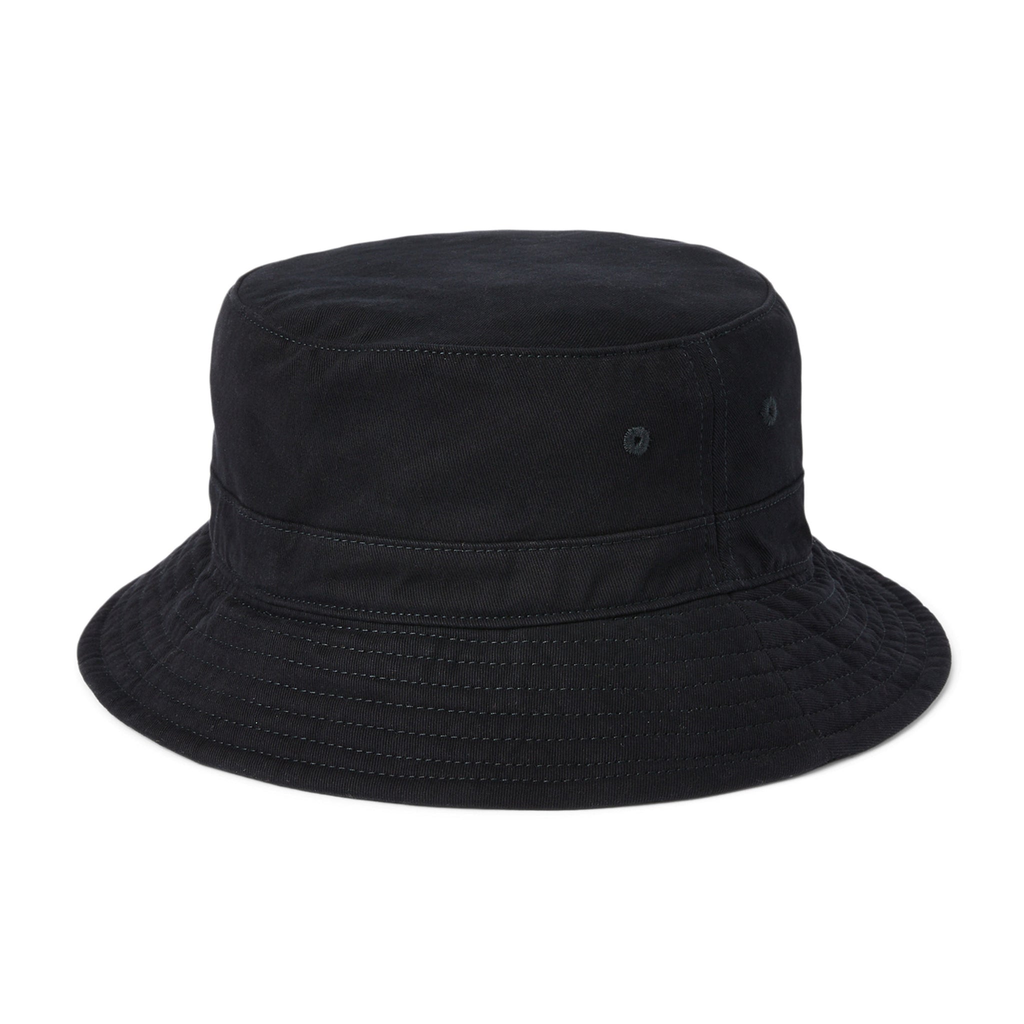 RLX Ralph Lauren Bear Bucket Hat Black 002