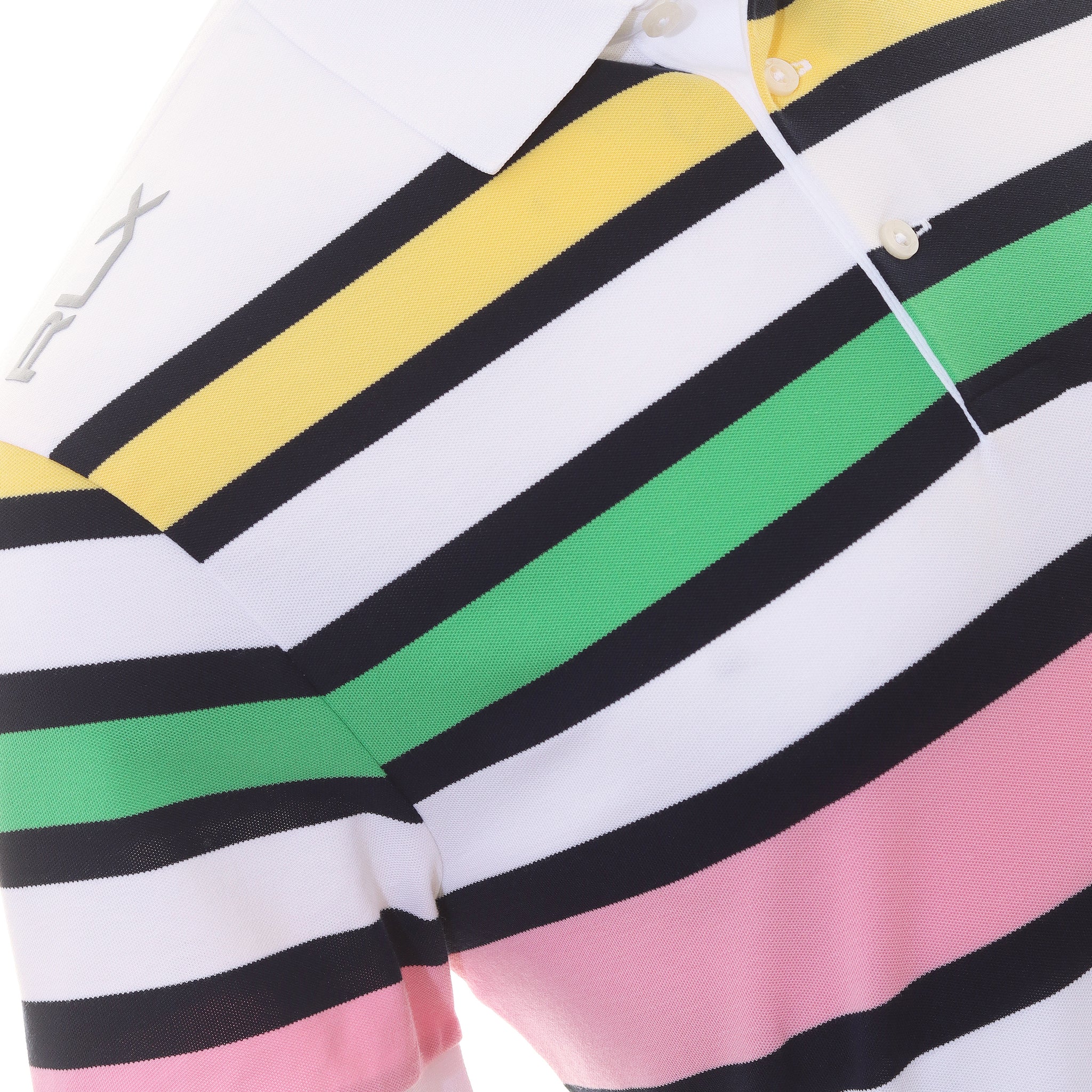 RLX Ralph Lauren Block Stripe Polo Shirt