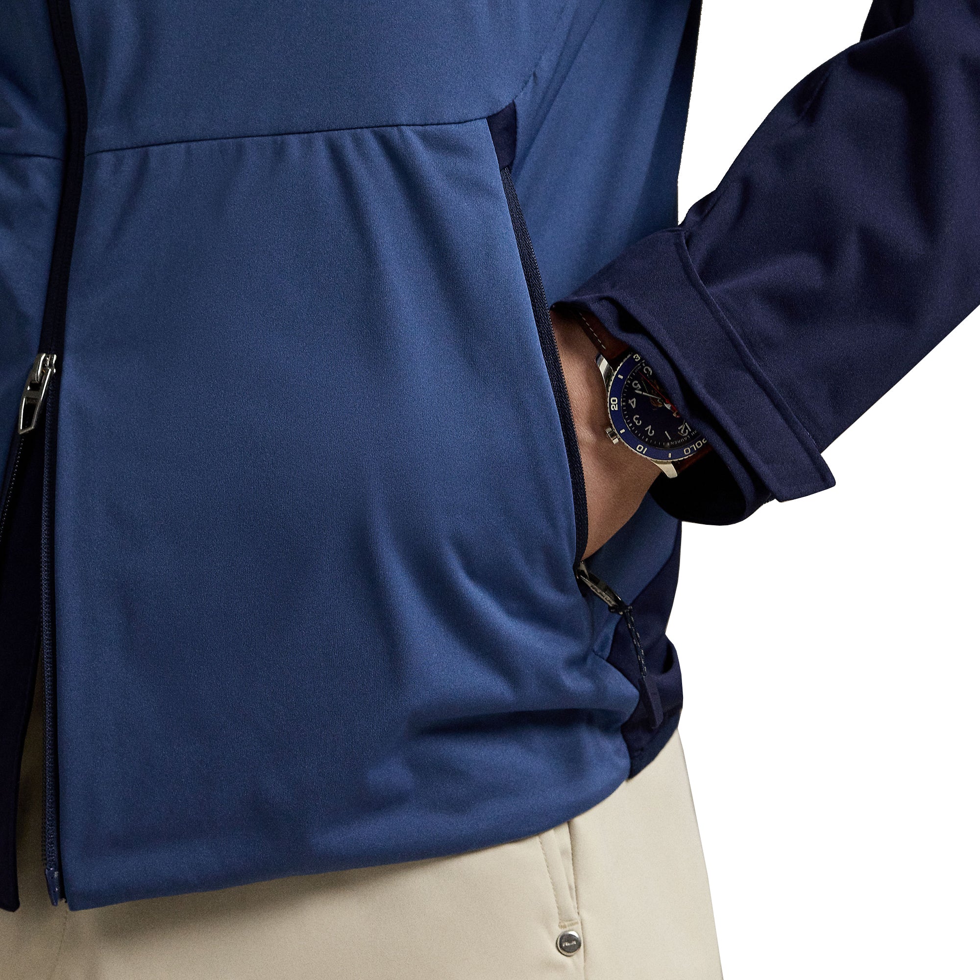 RLX Ralph Lauren Colour Block Packable Jacket