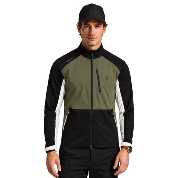 RLX Ralph Lauren Colour Blocked Packable Golf Jacket