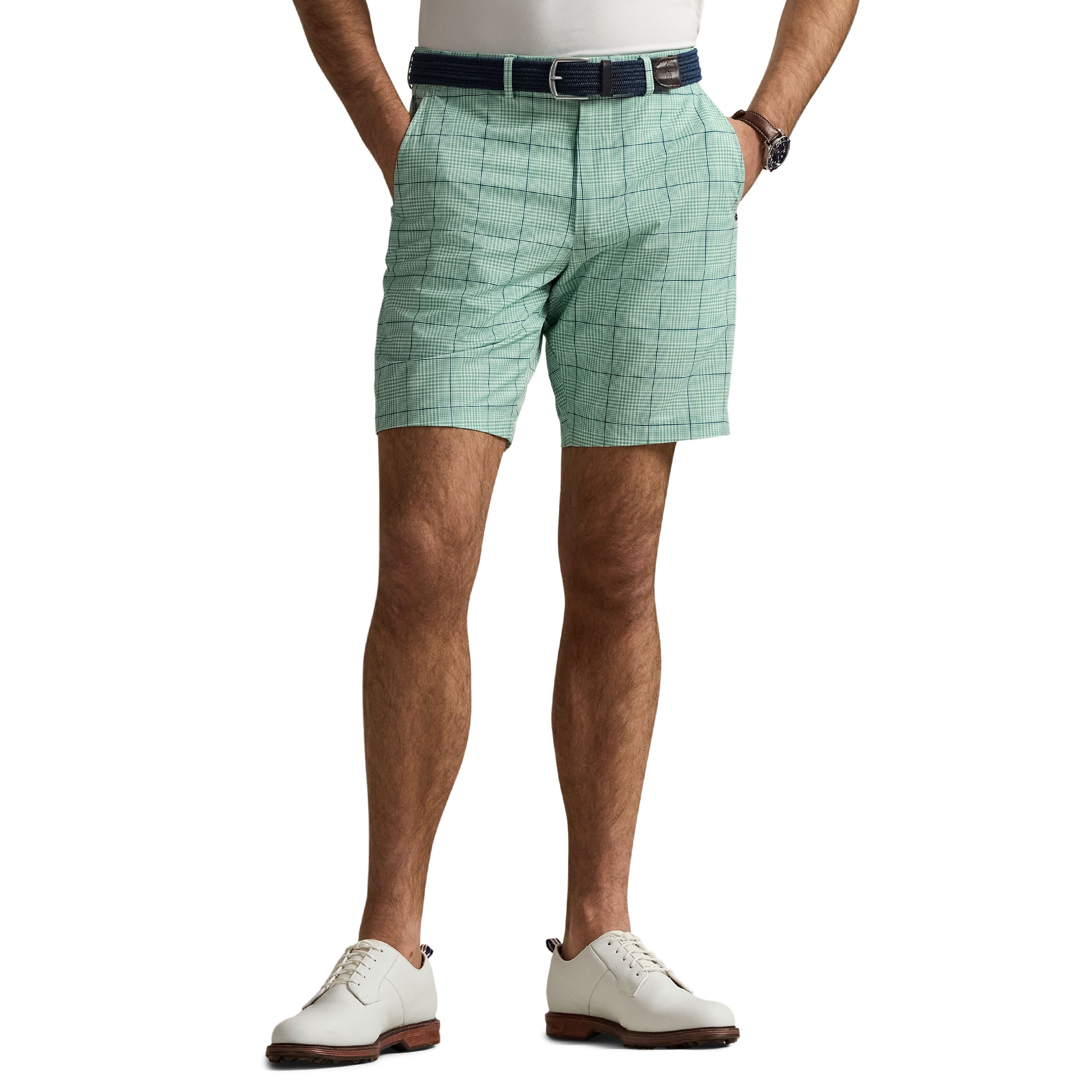 RLX Ralph Lauren Glen Plaid Tailored Fit Shorts