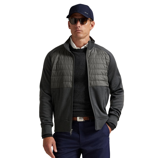 RLX Ralph Lauren Hybrid Full Zip Jacket - Charcoal Grey 002
