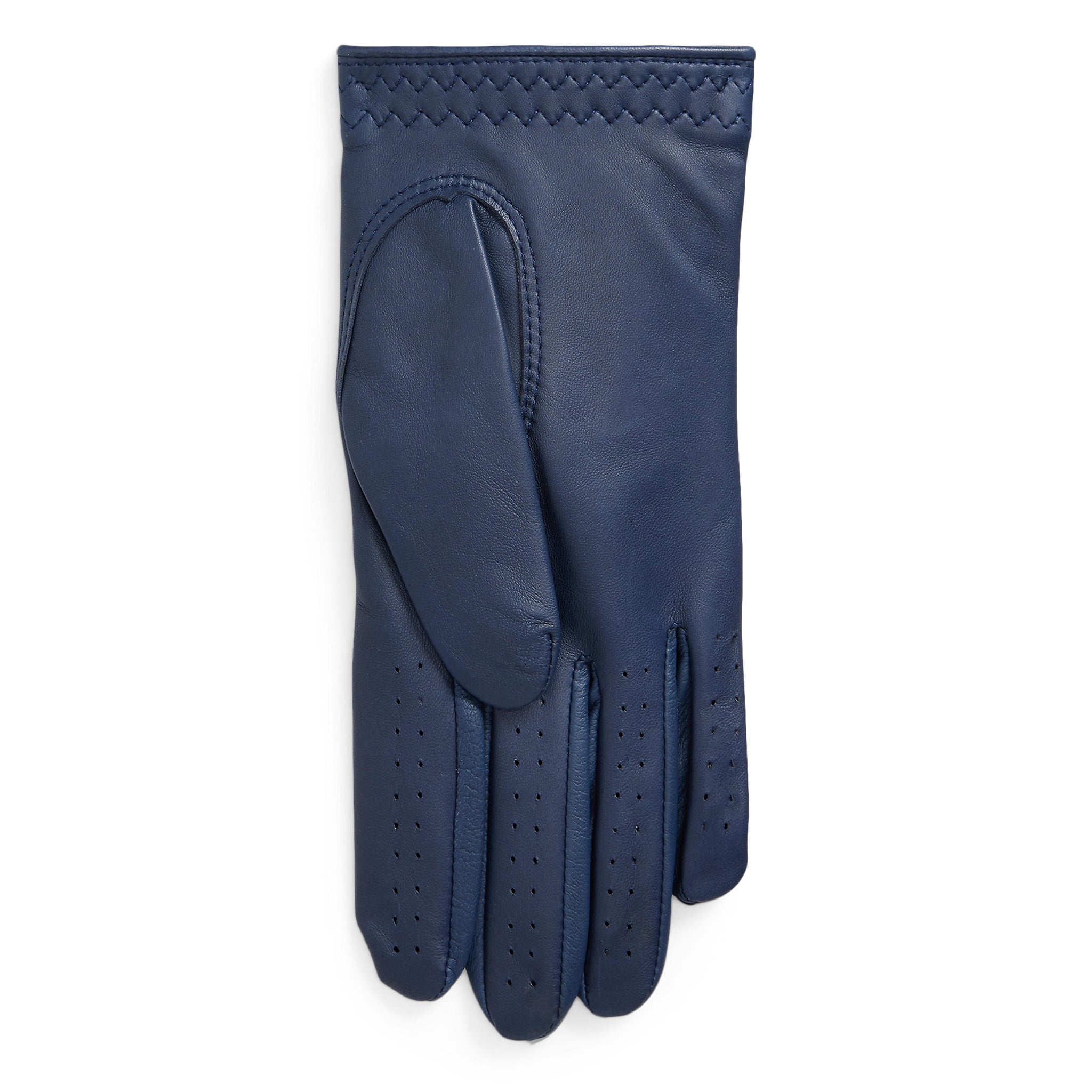 RLX Ralph Lauren Leather Golf Glove - MRH Refined Navy 002