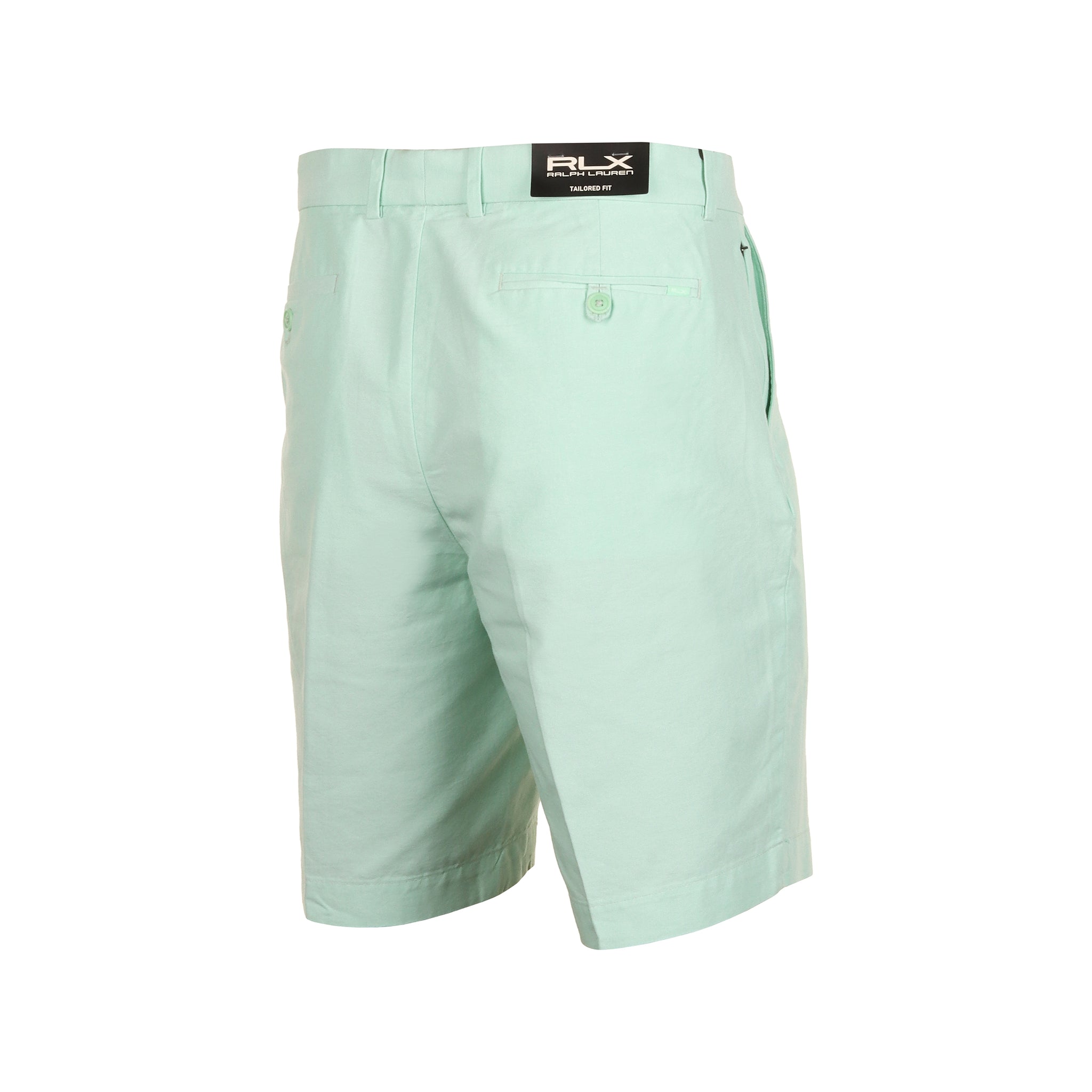 RLX Ralph Lauren Oxford Tailored Fit Shorts Pastel Mint 003 