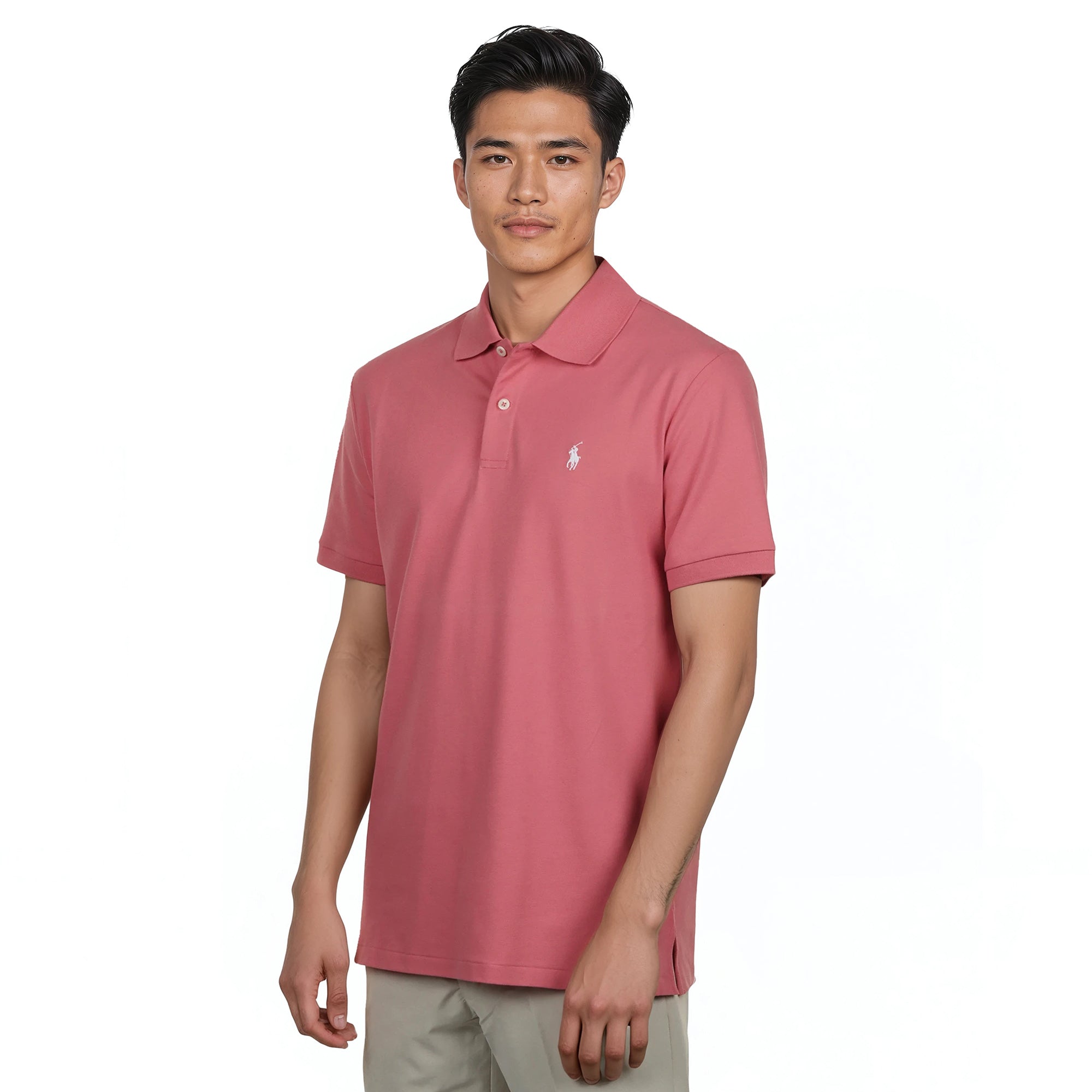 専用polo sport RLX Ralph Lauren Performance Polo Shirt - Peak Grey 002